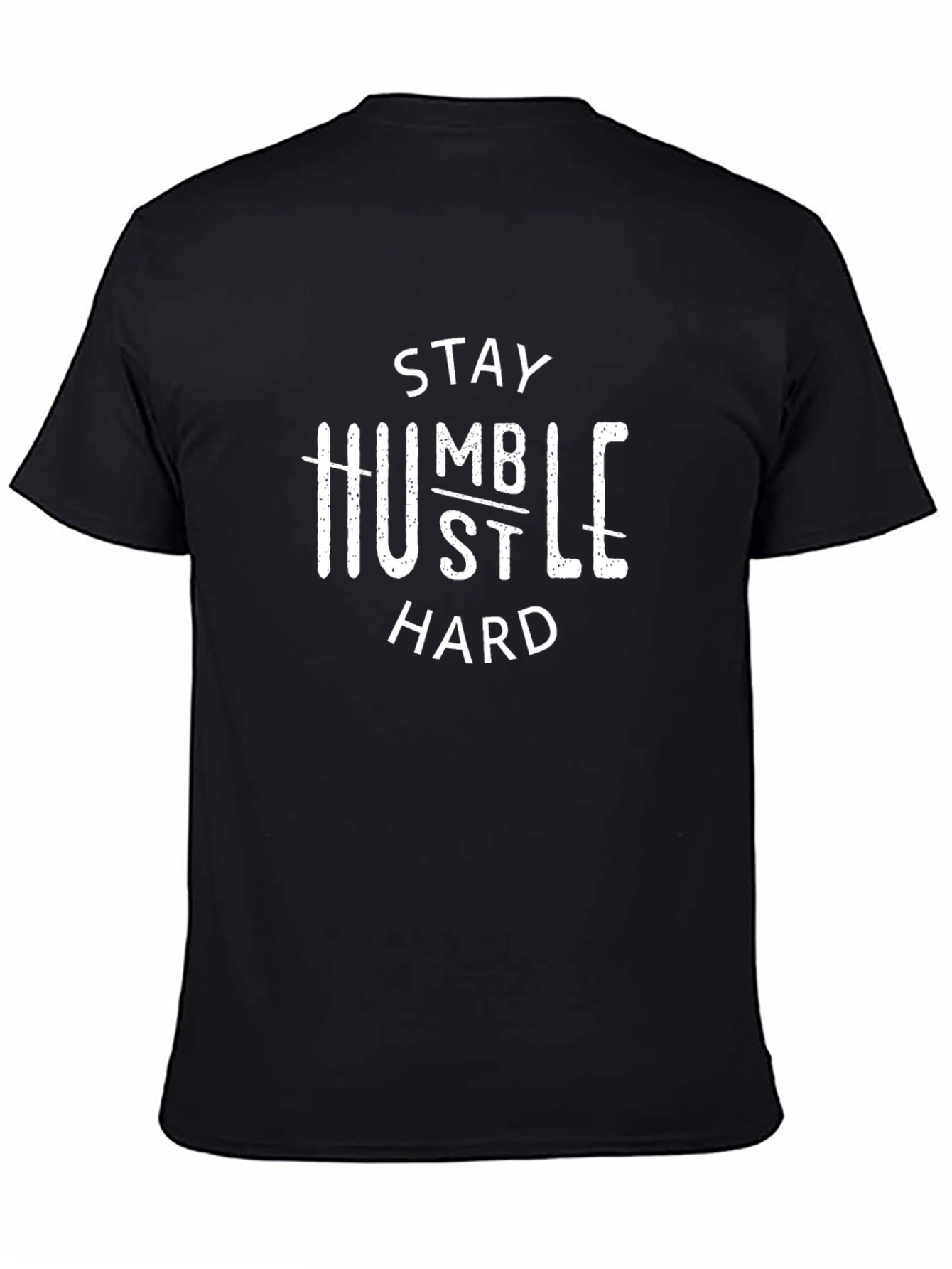 Stay Humble Hustle Hard Black T-Shirt