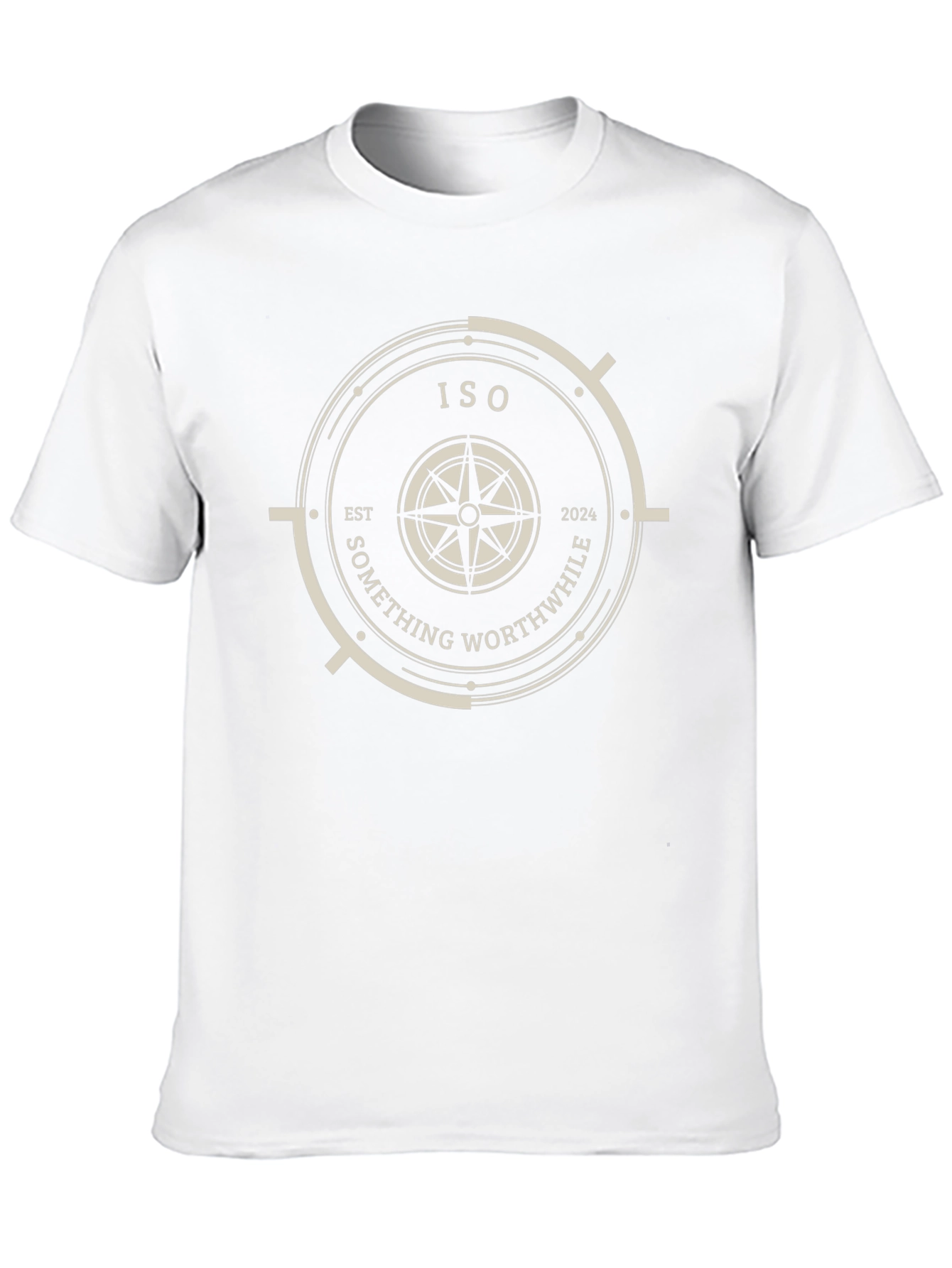 ISO Something Worthwhile Black Graphic Tee