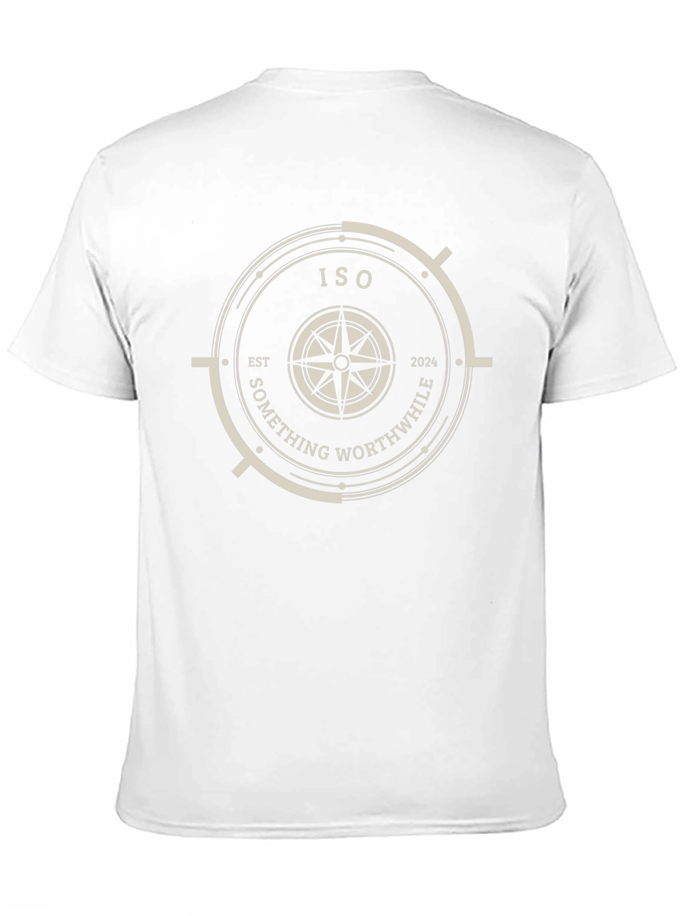ISO Something Worthwhile Black Graphic Tee