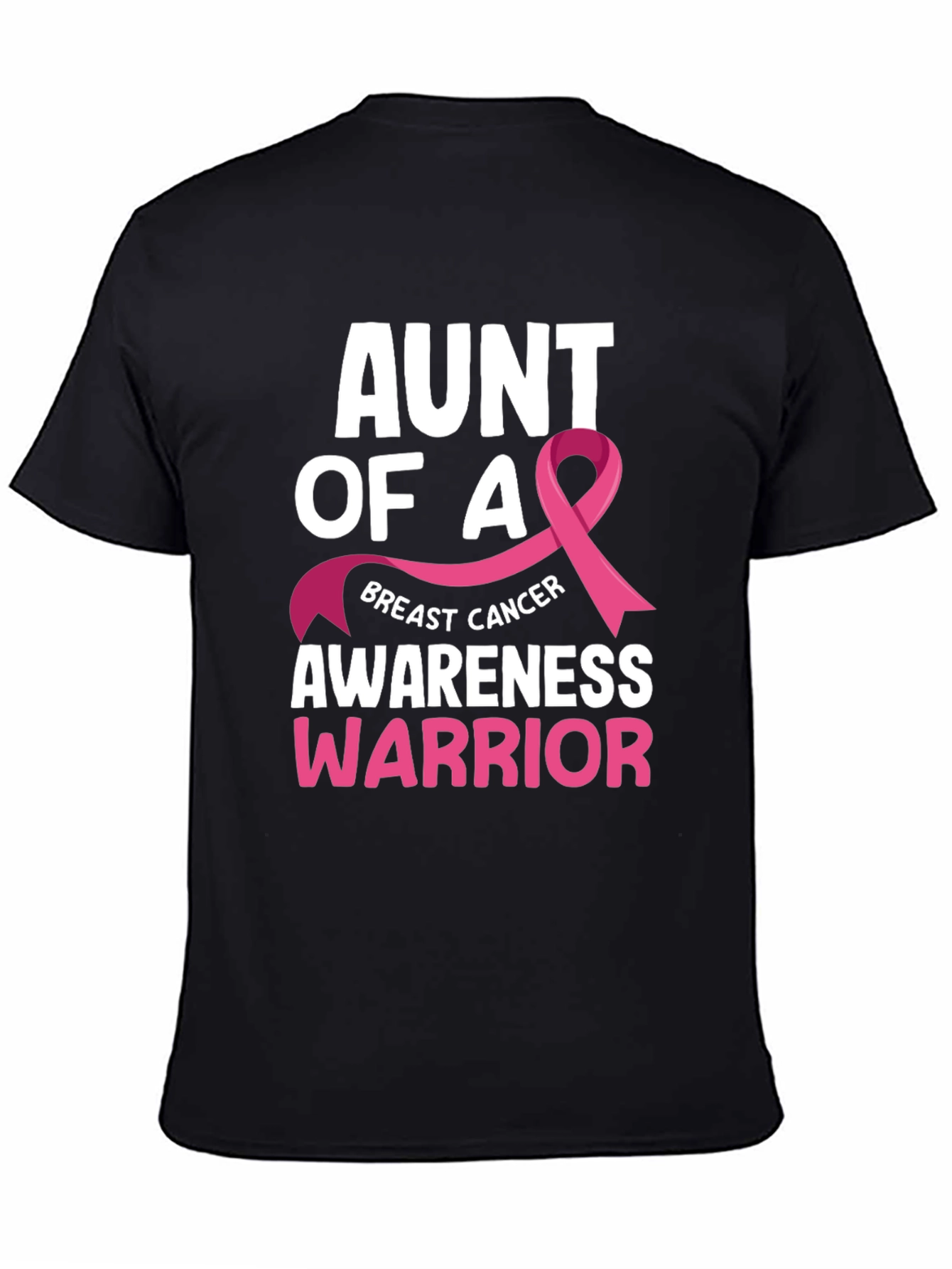 Aunt of a Breast Cancer Awareness Warrior T-Shirt