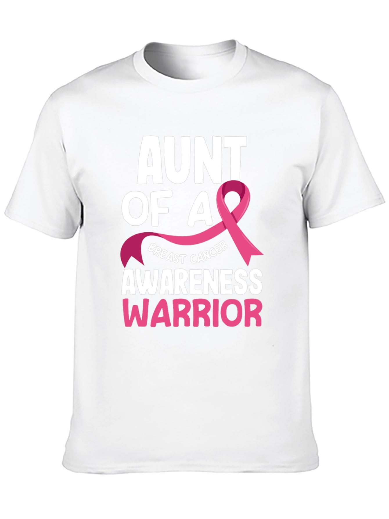 Aunt of a Breast Cancer Awareness Warrior T-Shirt