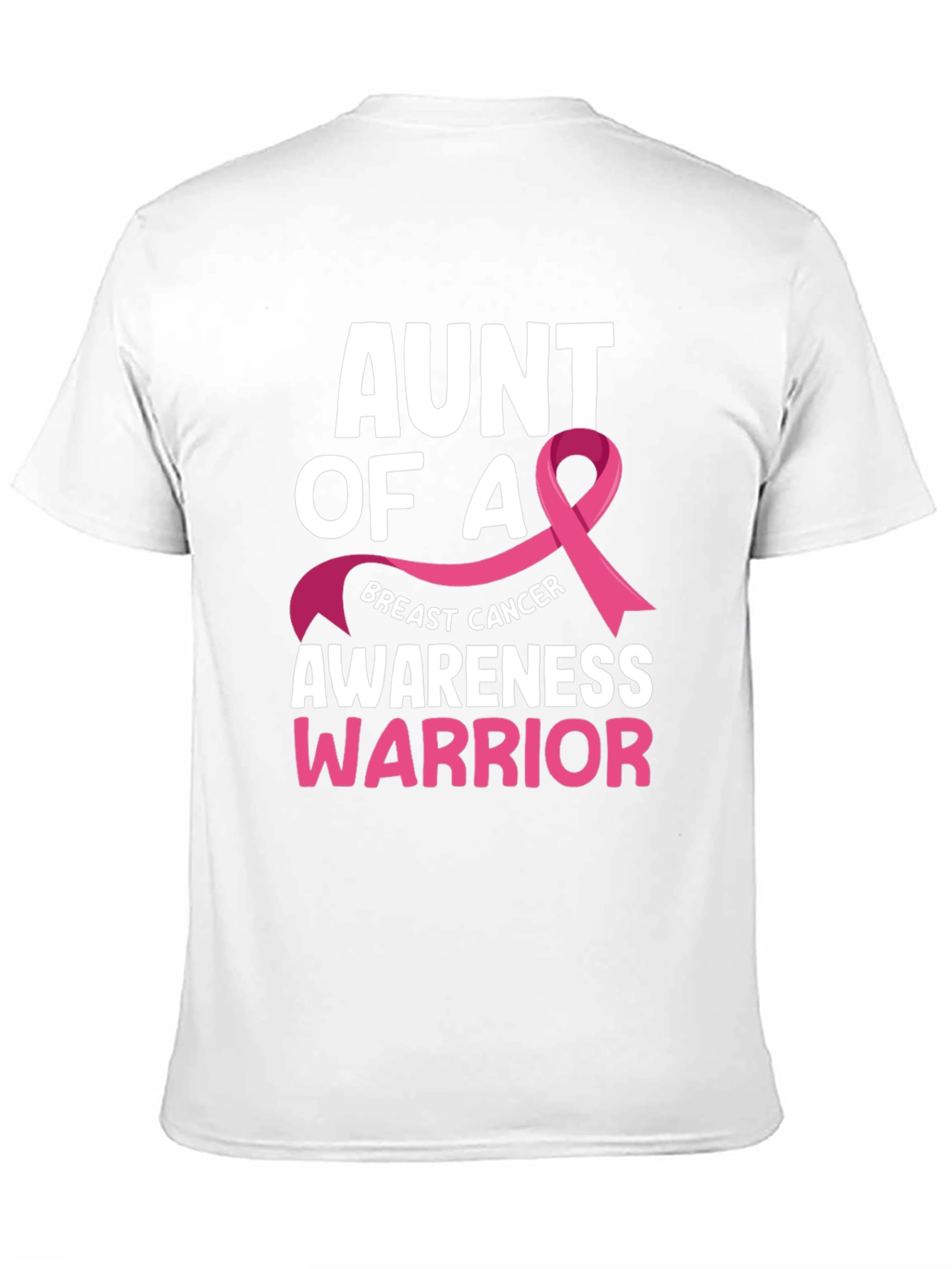 Aunt of a Breast Cancer Awareness Warrior T-Shirt