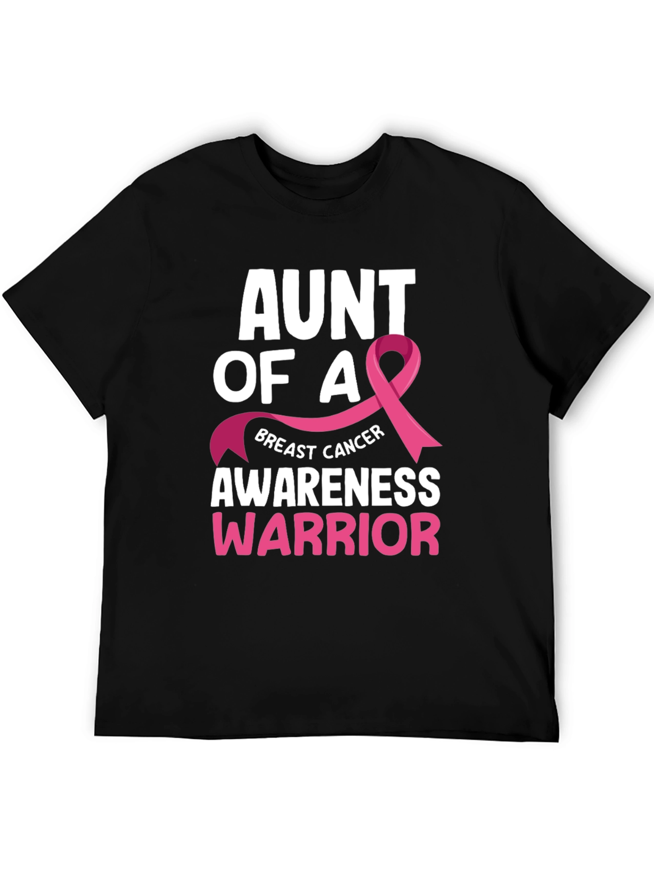 Aunt of a Breast Cancer Awareness Warrior T-Shirt