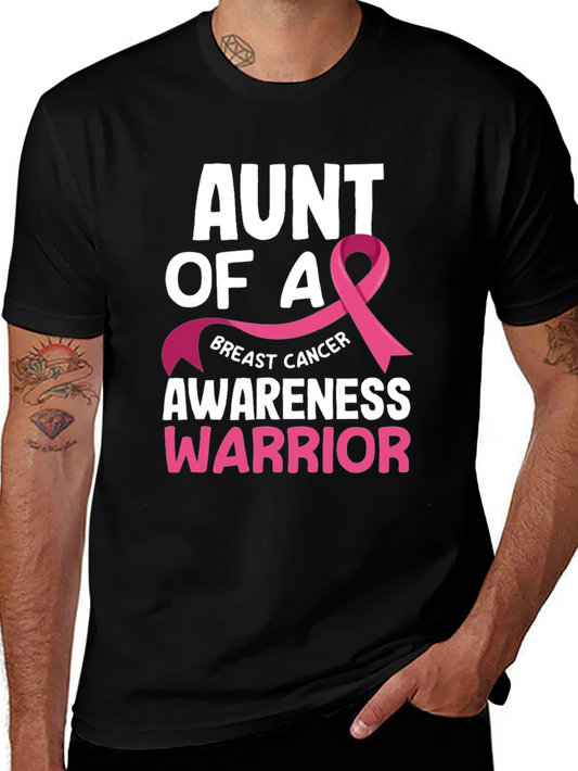 Aunt of a Breast Cancer Awareness Warrior T-Shirt