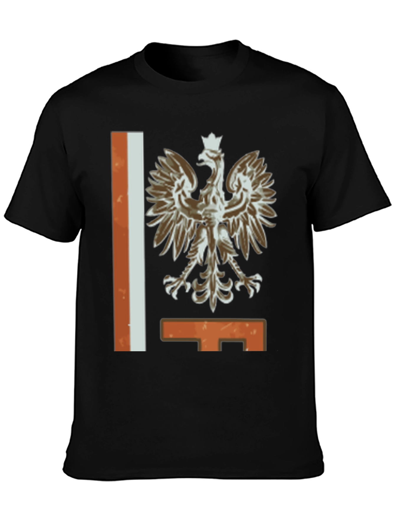 Polish Eagle Crest Graphic T-Shirt