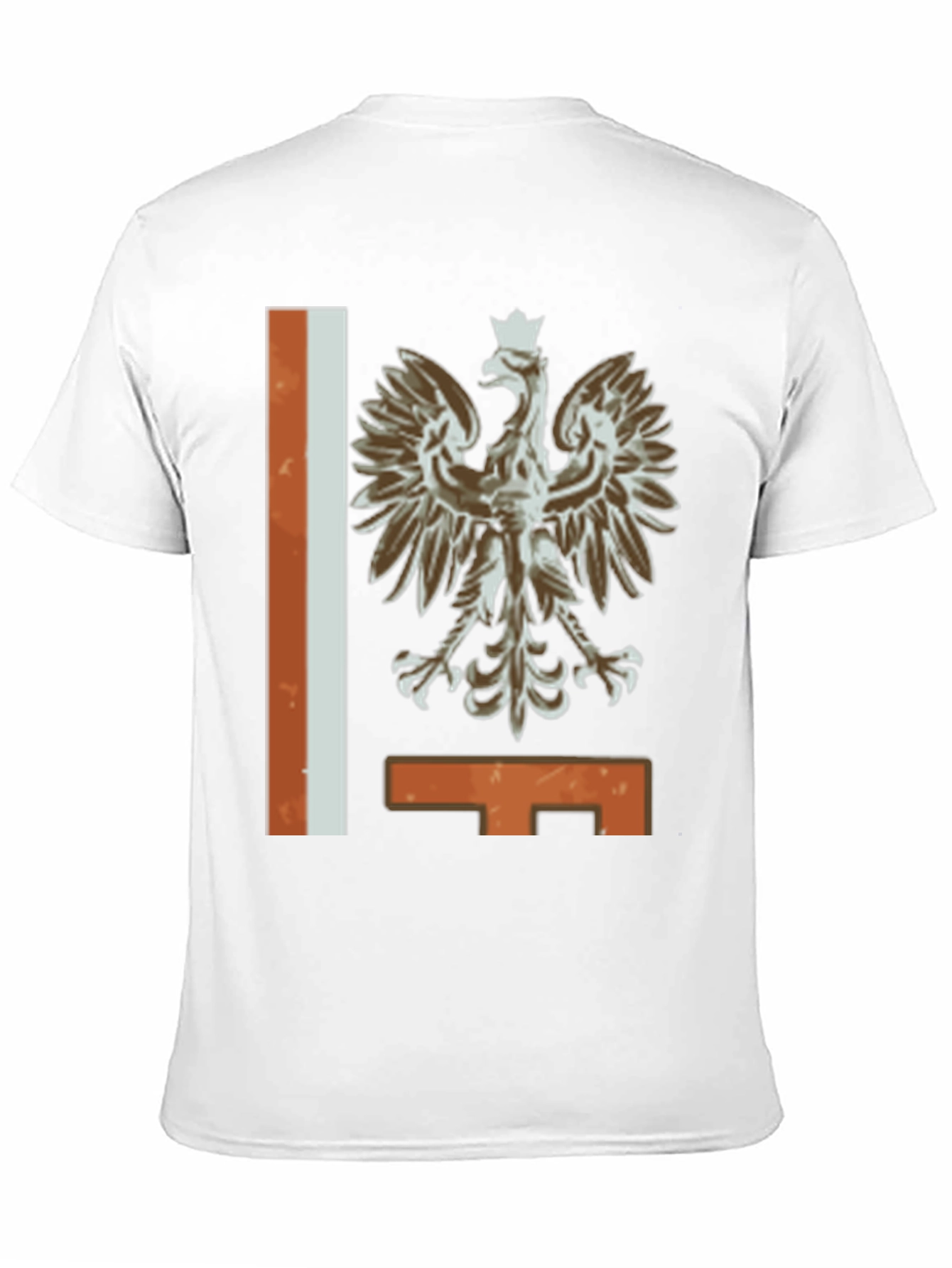 Polish Eagle Crest Graphic T-Shirt