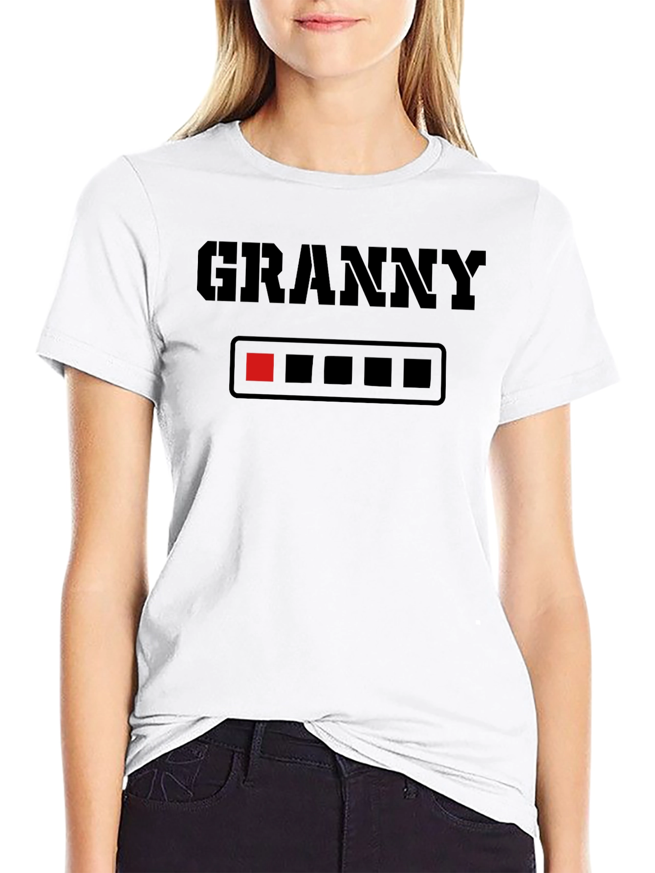 Granny Loading T-Shirt - Funny Novelty Tee
