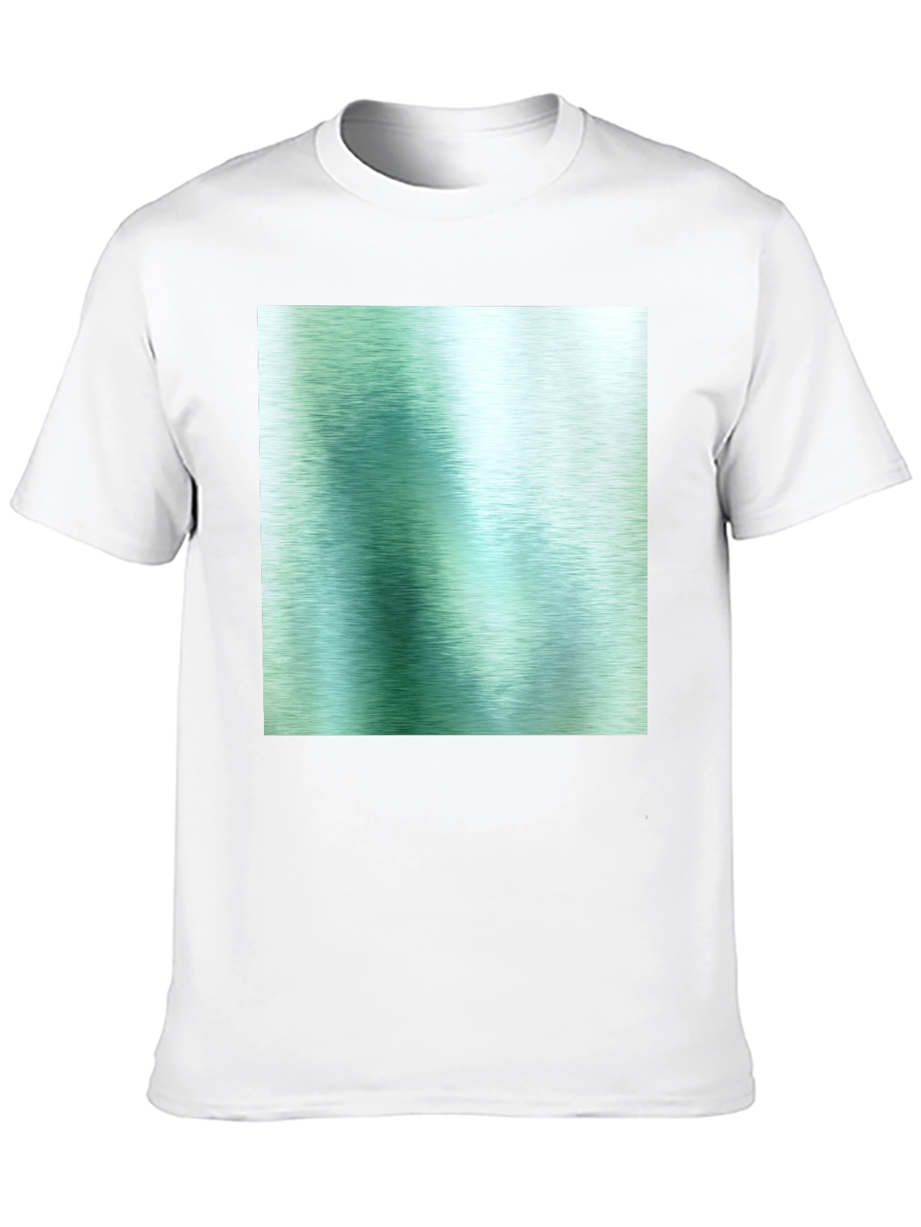 Modern Abstract Graphic T-Shirt - Black