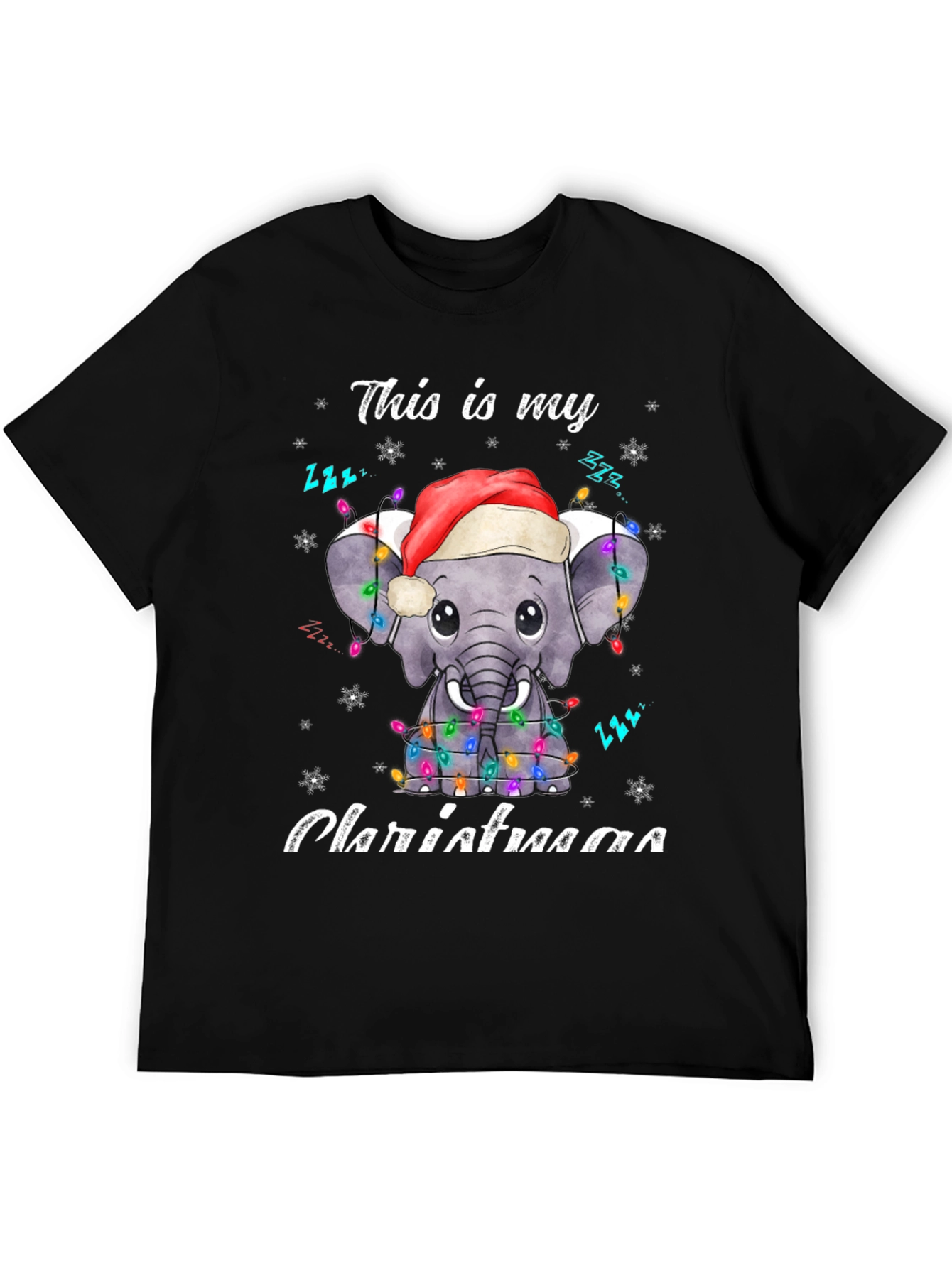 Elephant Christmas T-Shirt