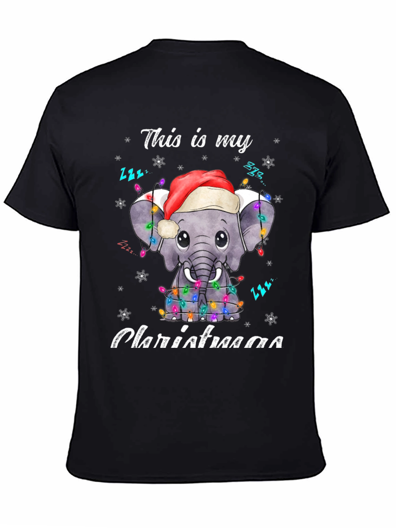 Elephant Christmas T-Shirt
