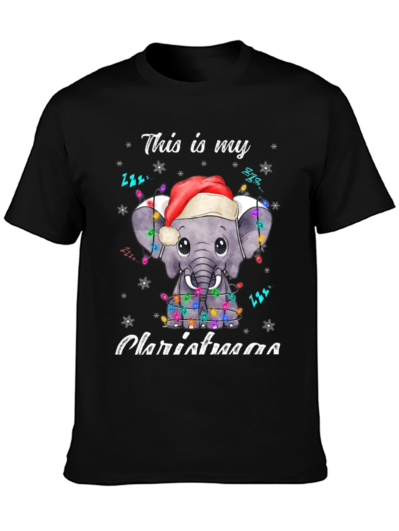 Elephant Christmas T-Shirt