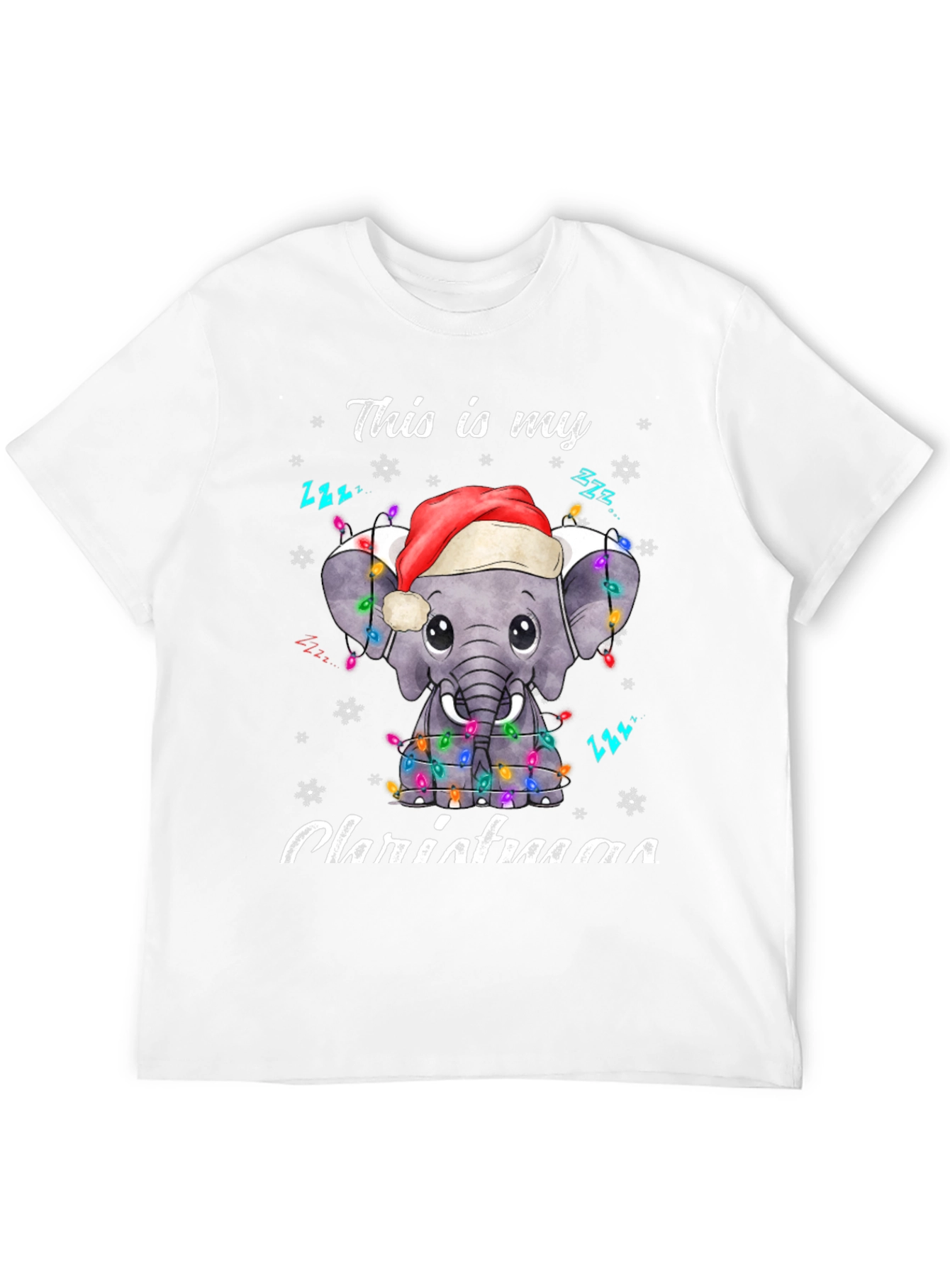 Elephant Christmas T-Shirt