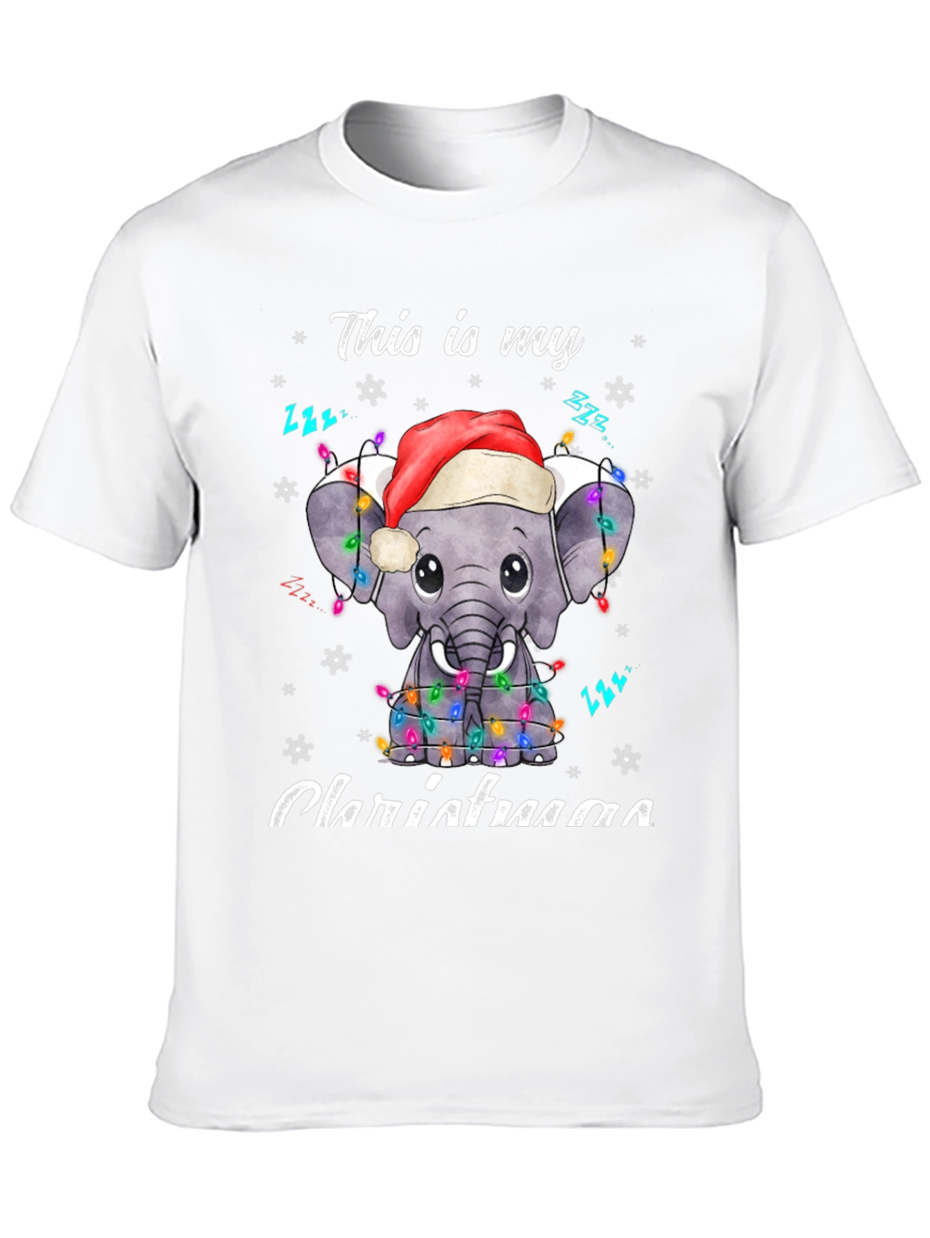 Elephant Christmas T-Shirt