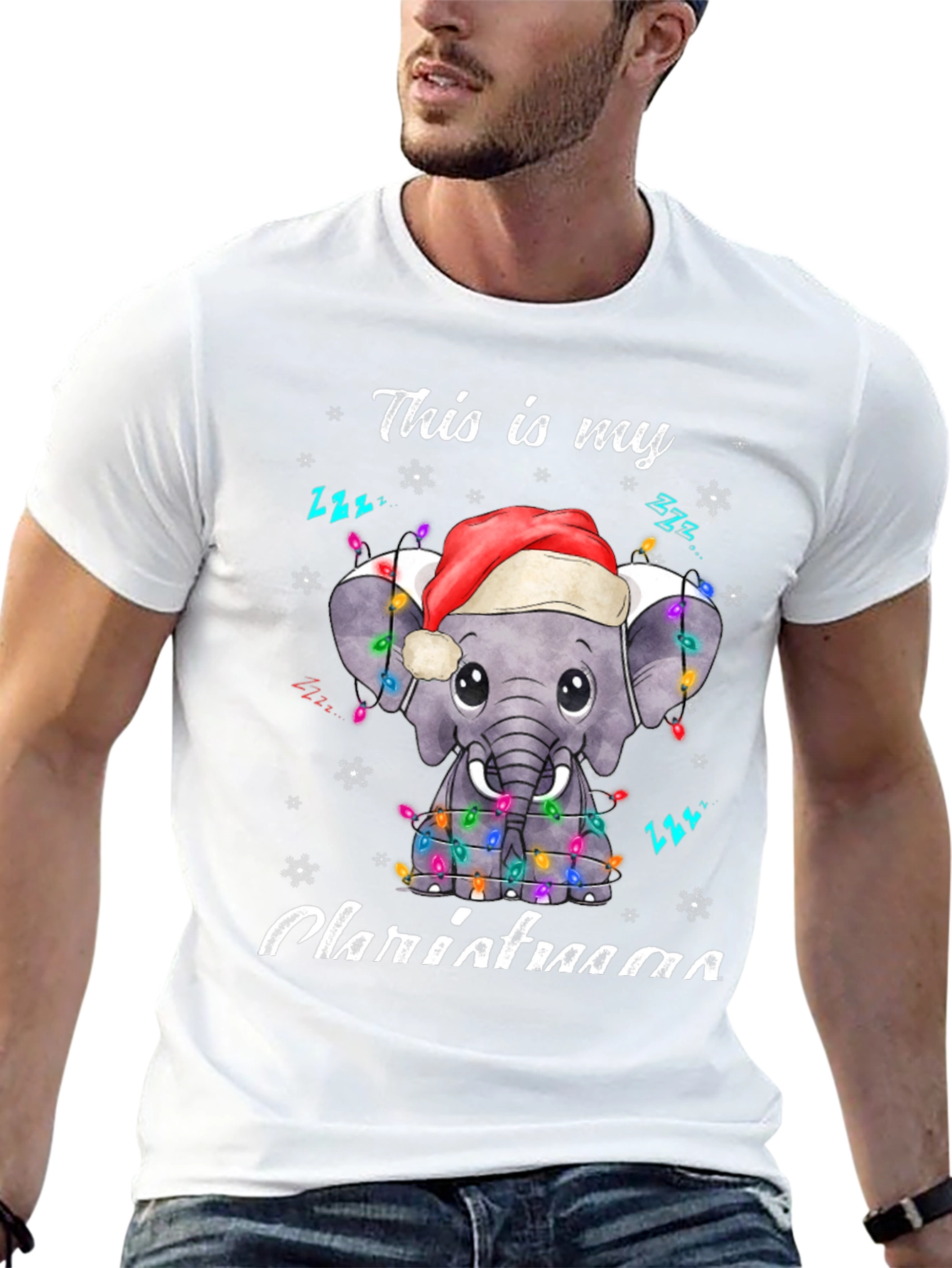 Elephant Christmas T-Shirt
