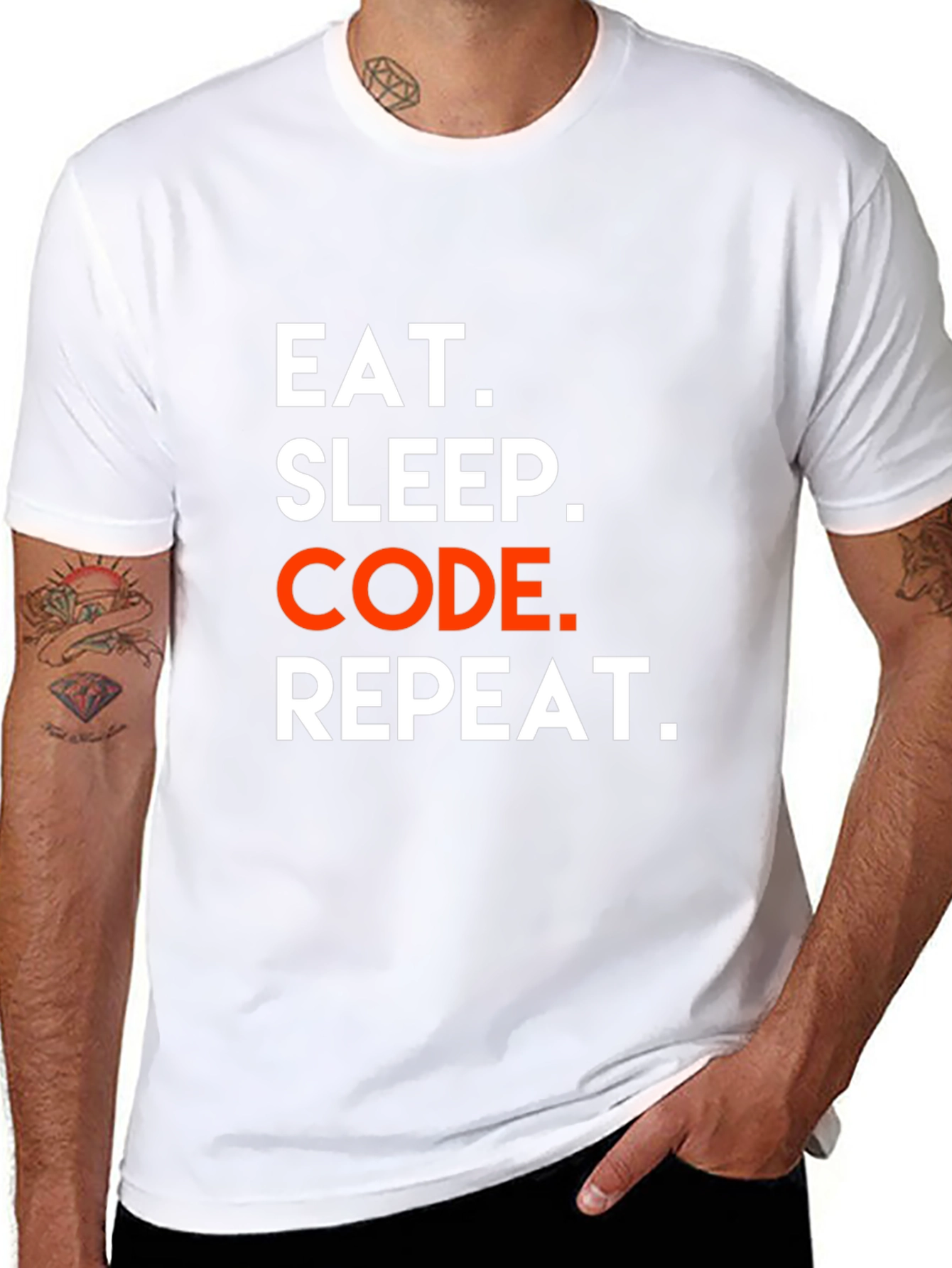 Eat Sleep Code Repeat Programmer T-Shirt