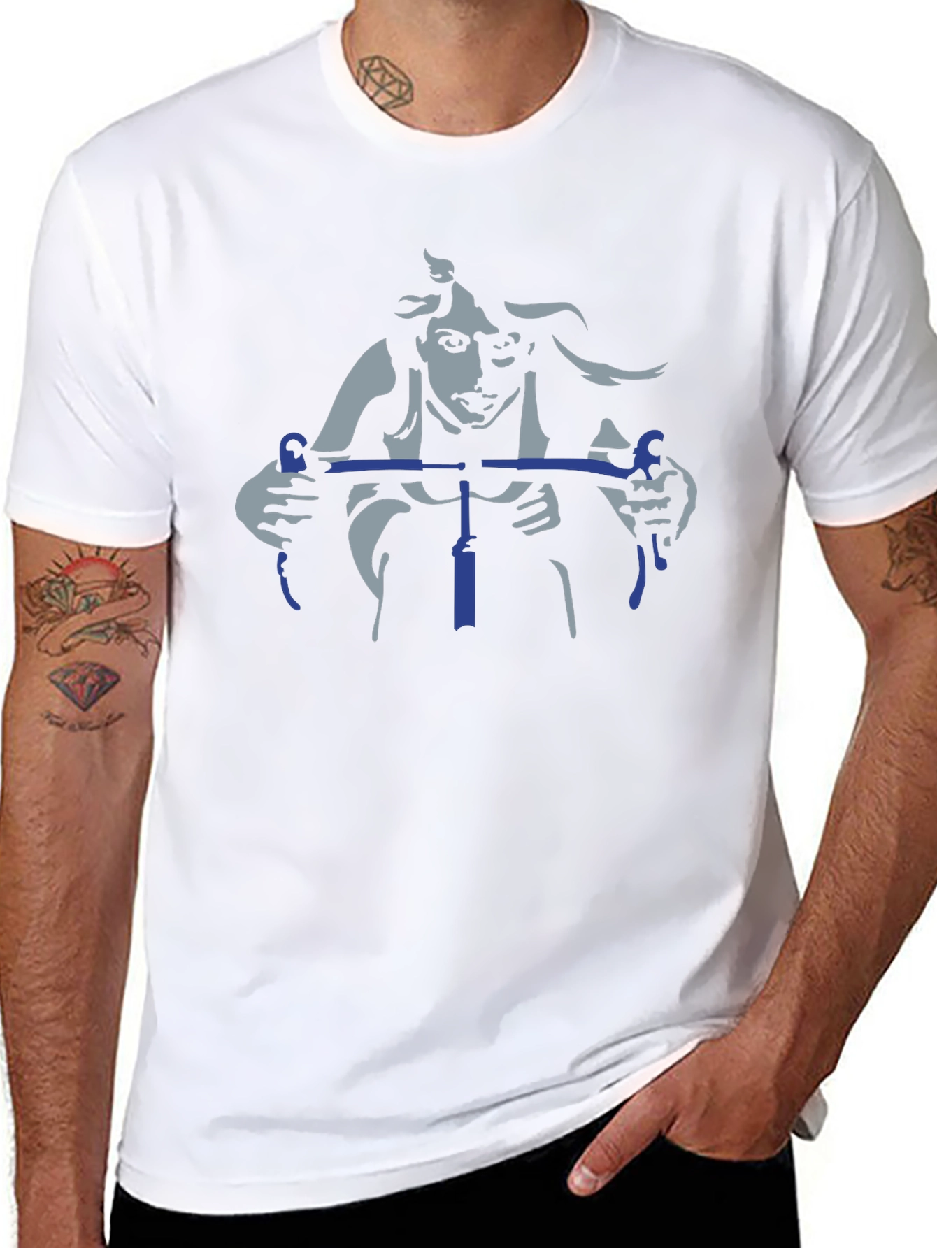 Cyclist Graphic T-Shirt - Classic Design