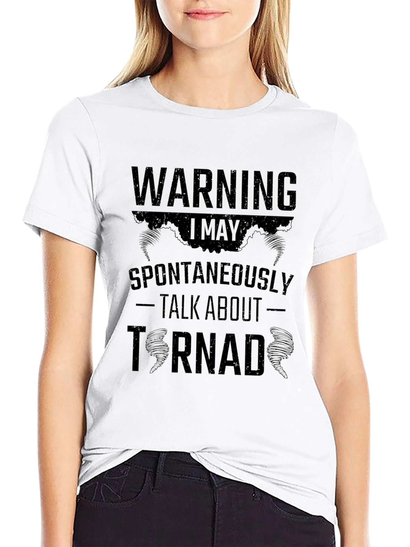 Warning: I May Spontaneously Talk About Tornadoes T-Shirt