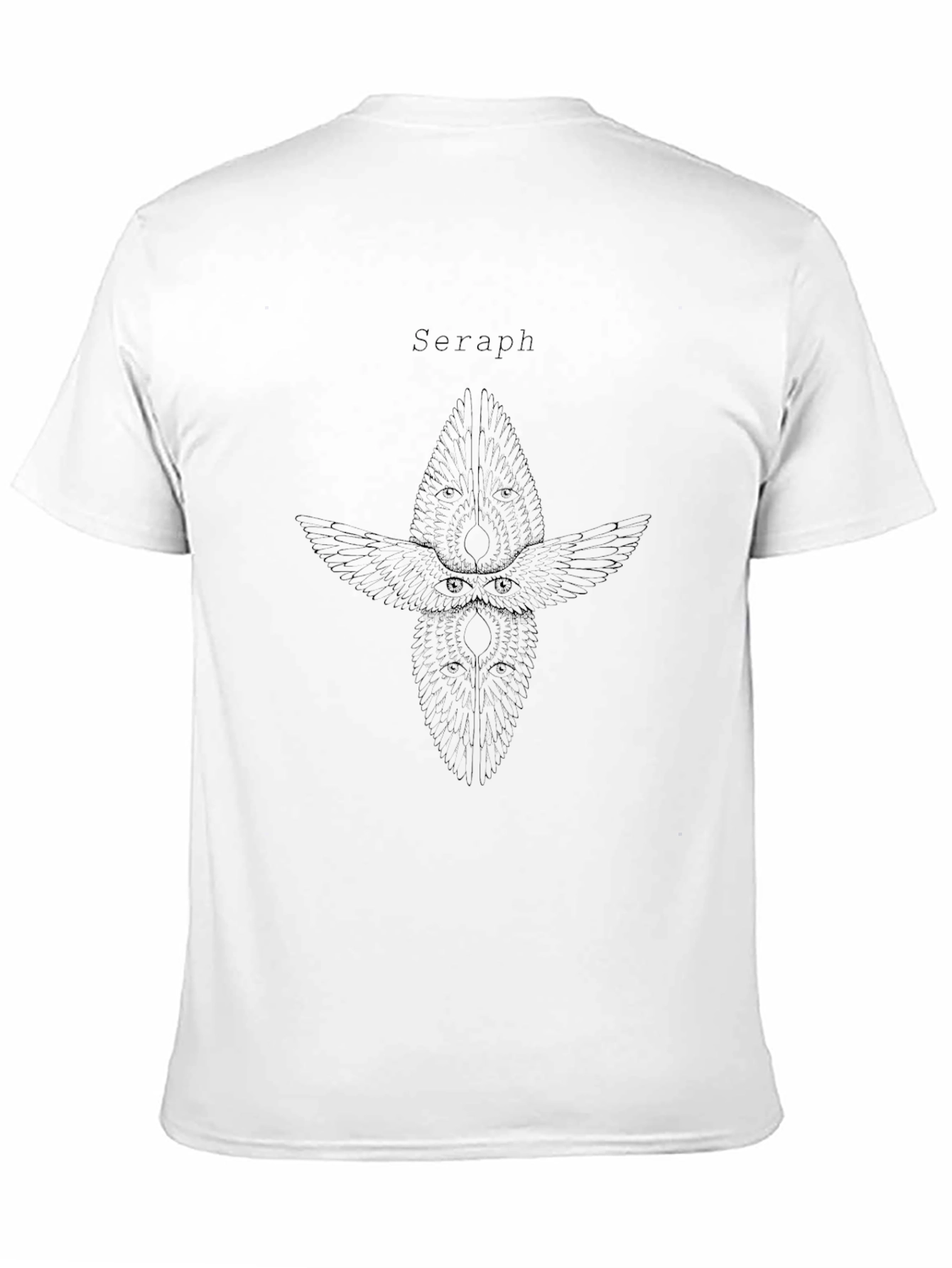 Seraph Angelic T-Shirt - Unique Design