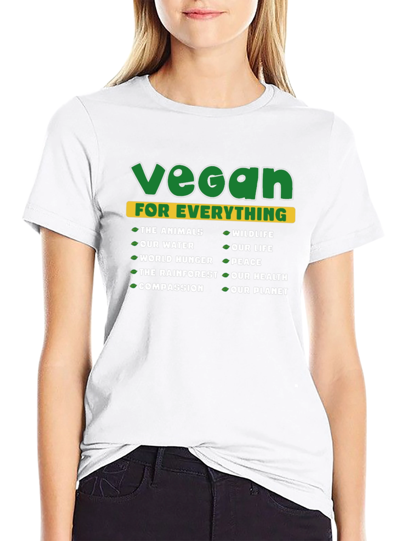 Vegan For Everything Graphic T-Shirt