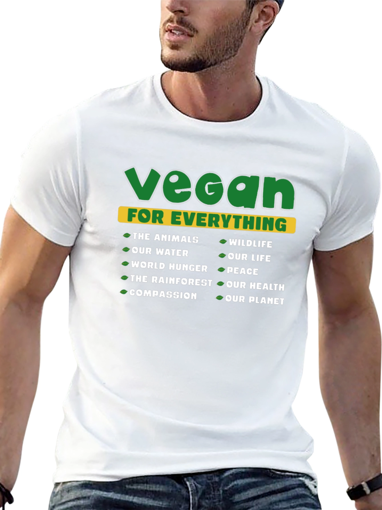 Vegan For Everything Graphic T-Shirt