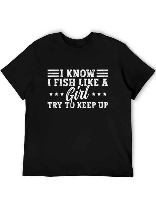 I Fish Like a Girl Graphic Tee