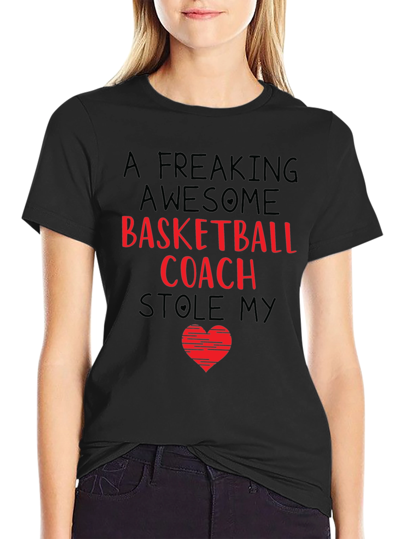 Awesome Basketball Coach Graphic Tee