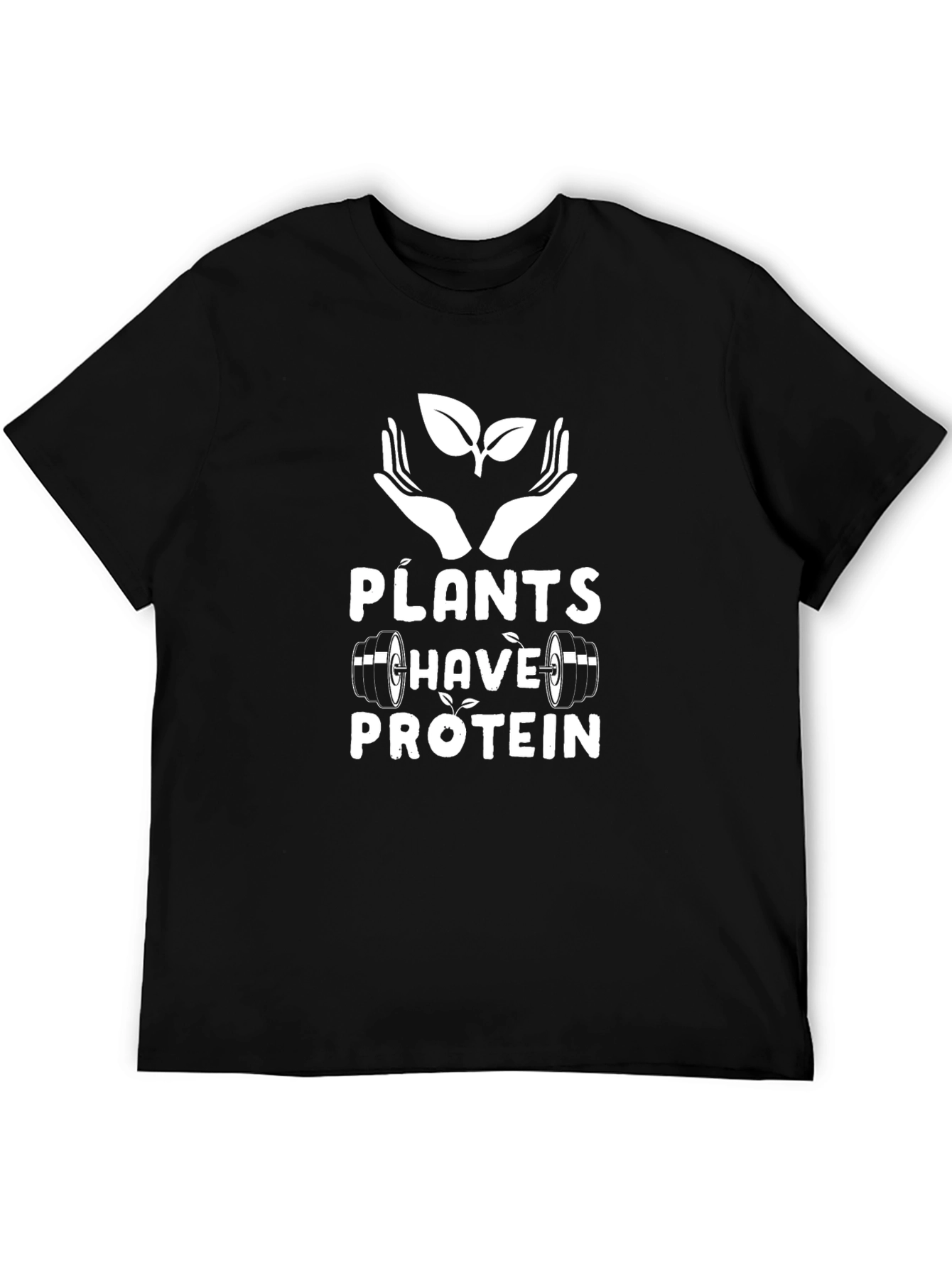 Plants Have Protein T-Shirt - Vegan Fitness Tee