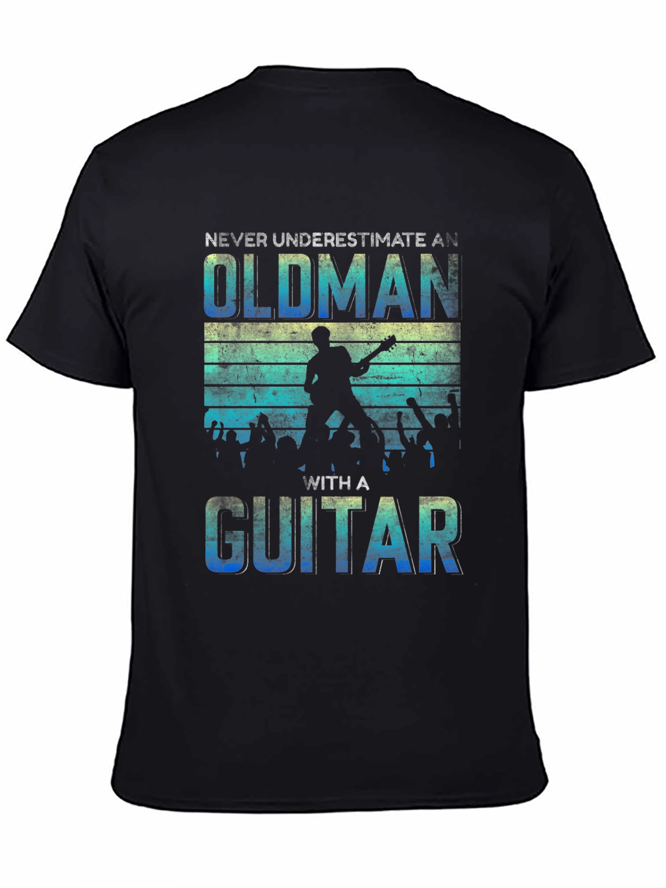 Never Underestimate an Old Man T-Shirt