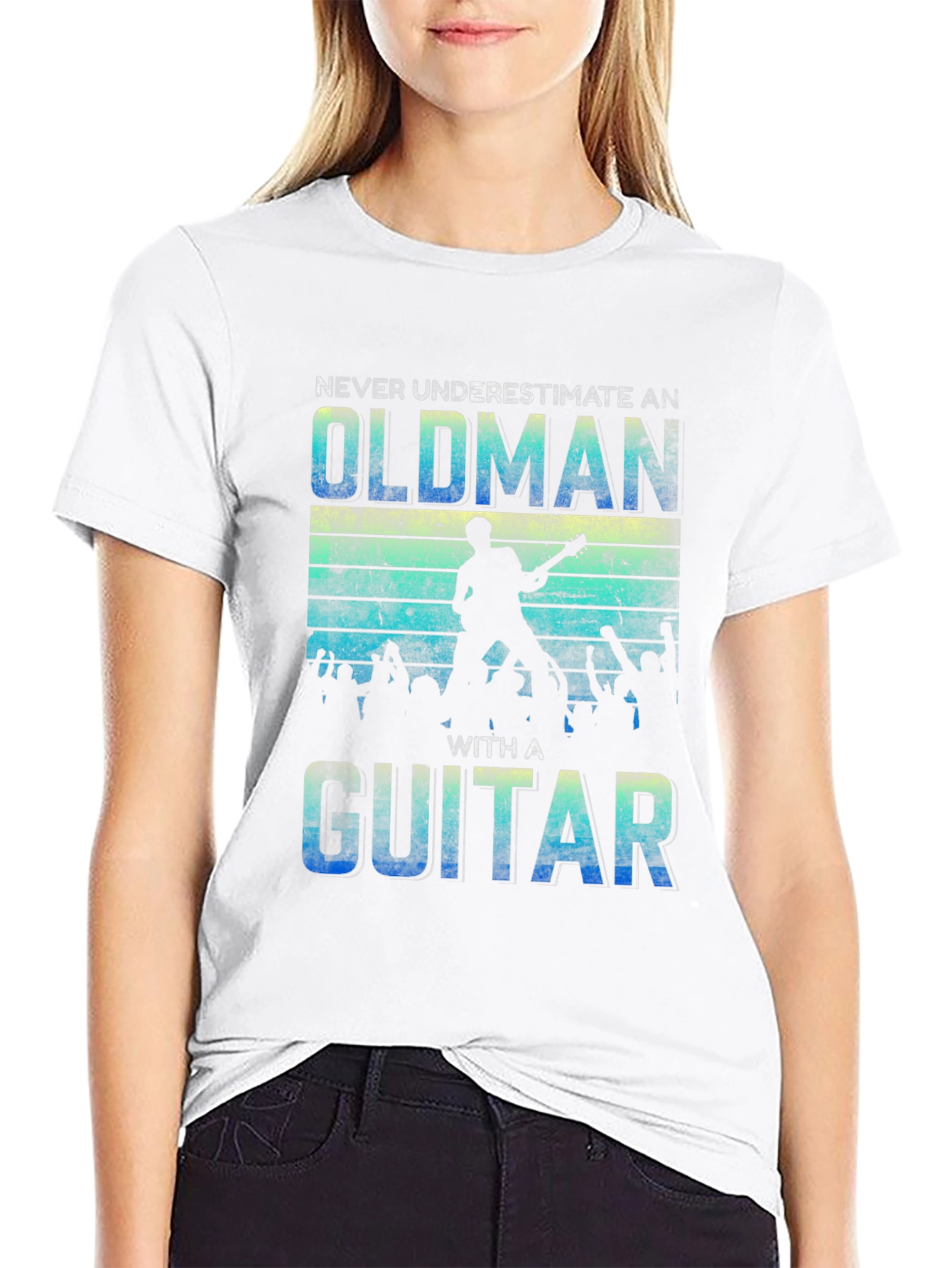 Never Underestimate an Old Man T-Shirt