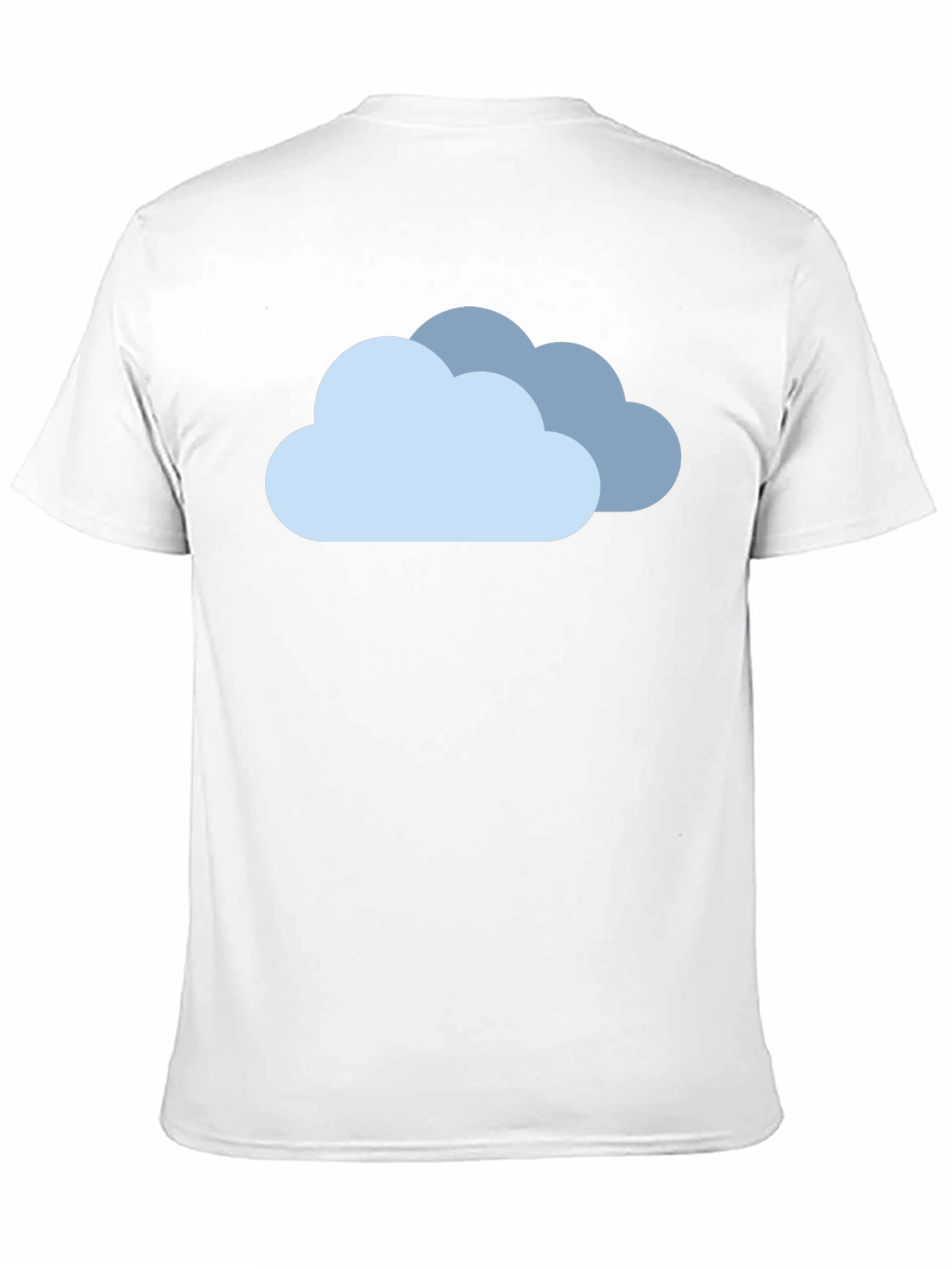 Cloud Graphic Black T-Shirt - Weather Theme Tee