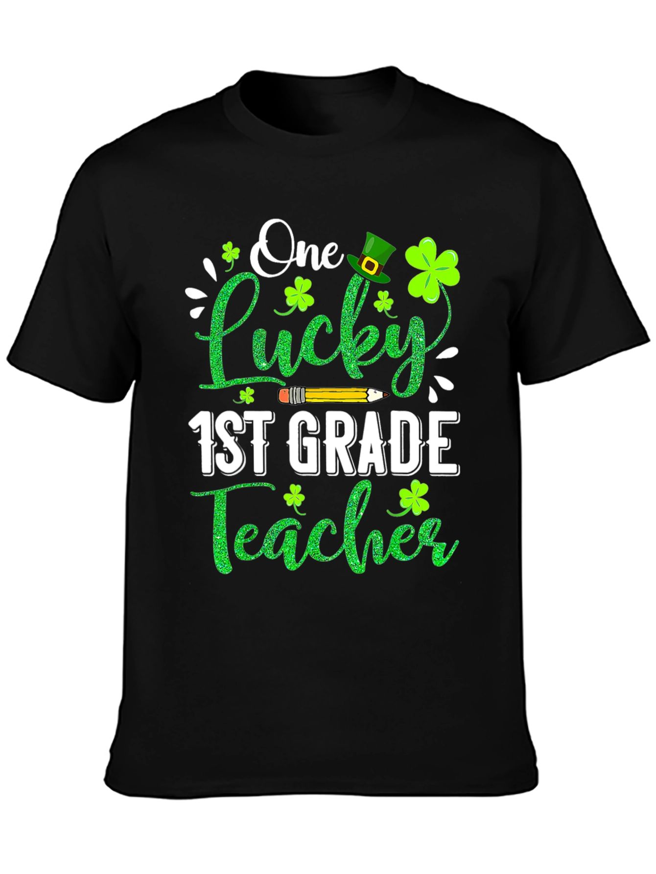 Lucky 1st Grade Teacher St. Patricks Day T-Shirt