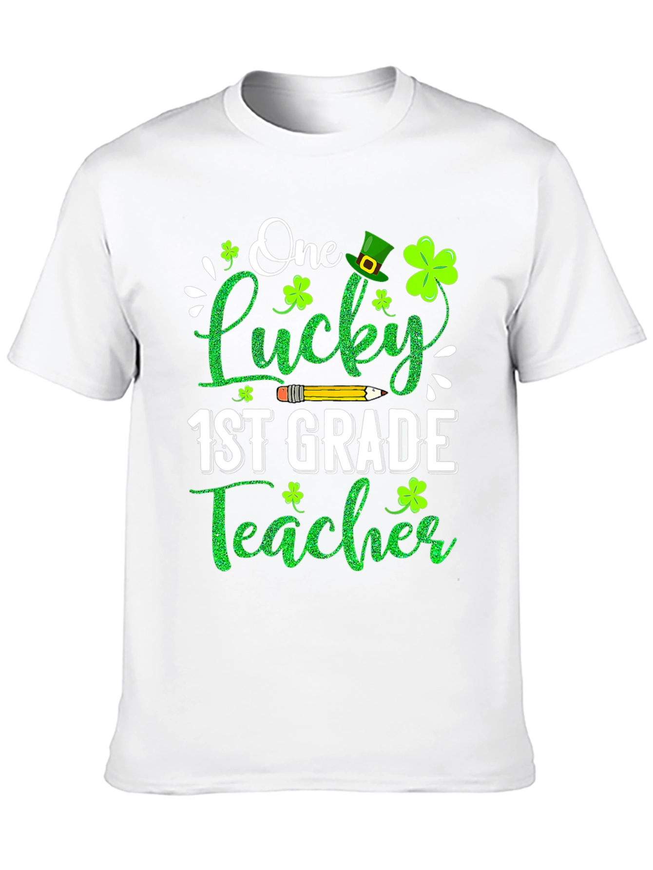 Lucky 1st Grade Teacher St. Patricks Day T-Shirt