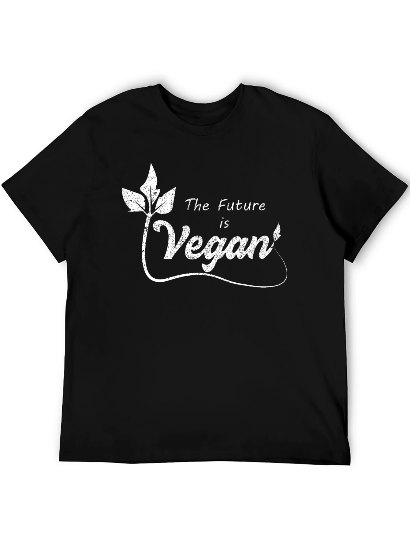 Vegan Future Graphic T-Shirt - Stylish & Sustainable