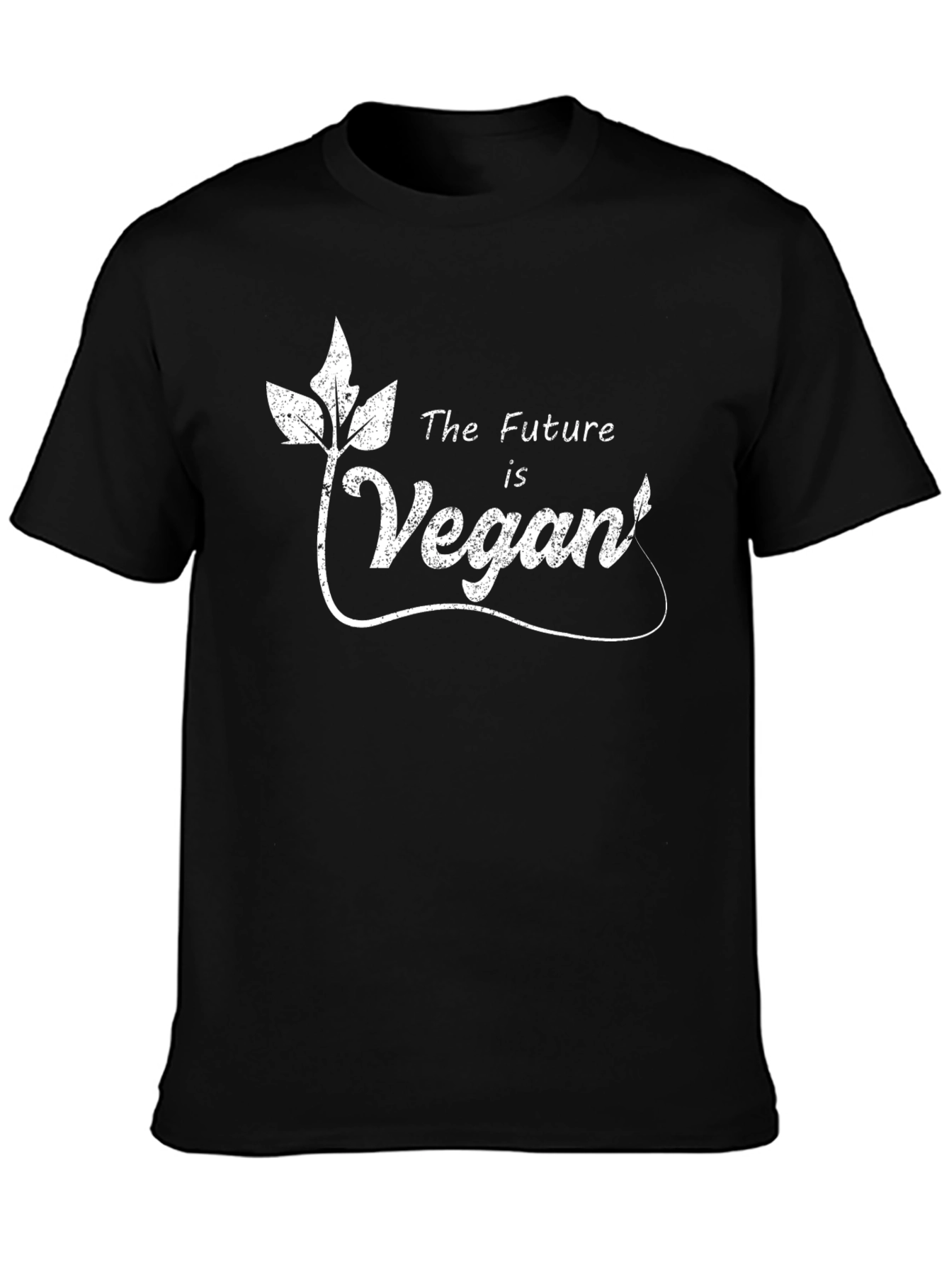 Vegan Future Graphic T-Shirt - Stylish & Sustainable