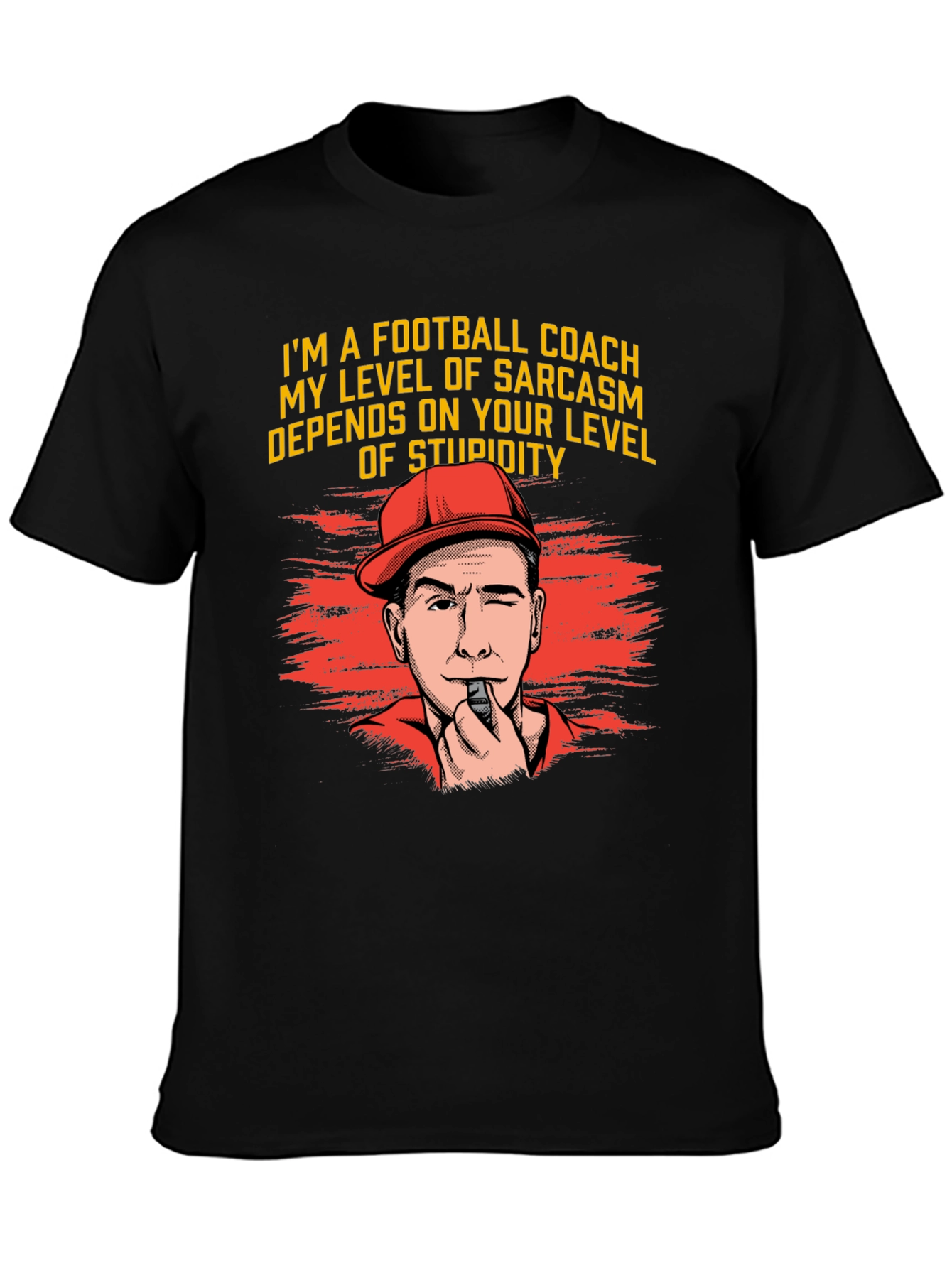 Sarcastic Football Coach Graphic Tee
