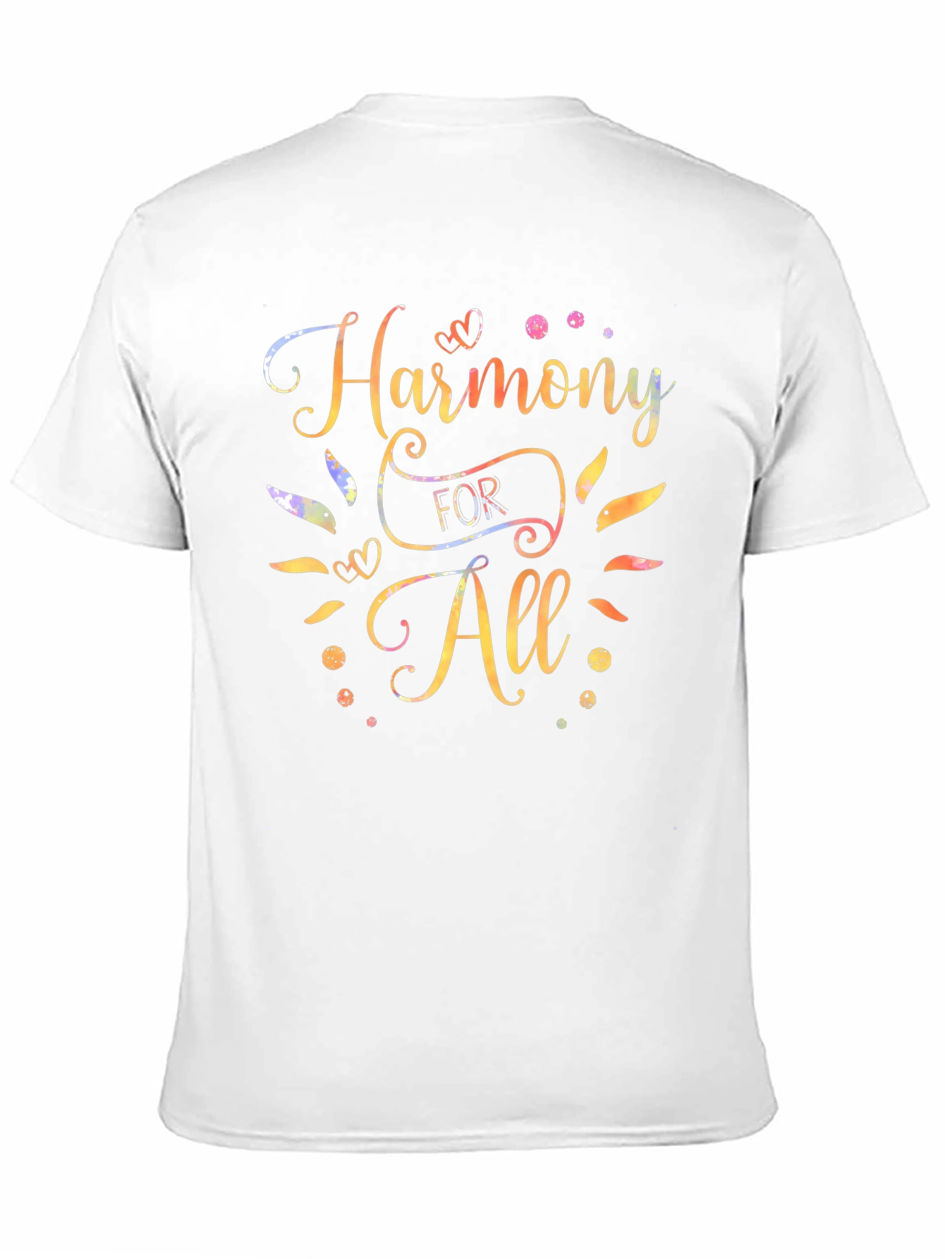 Harmony For All Black T-Shirt