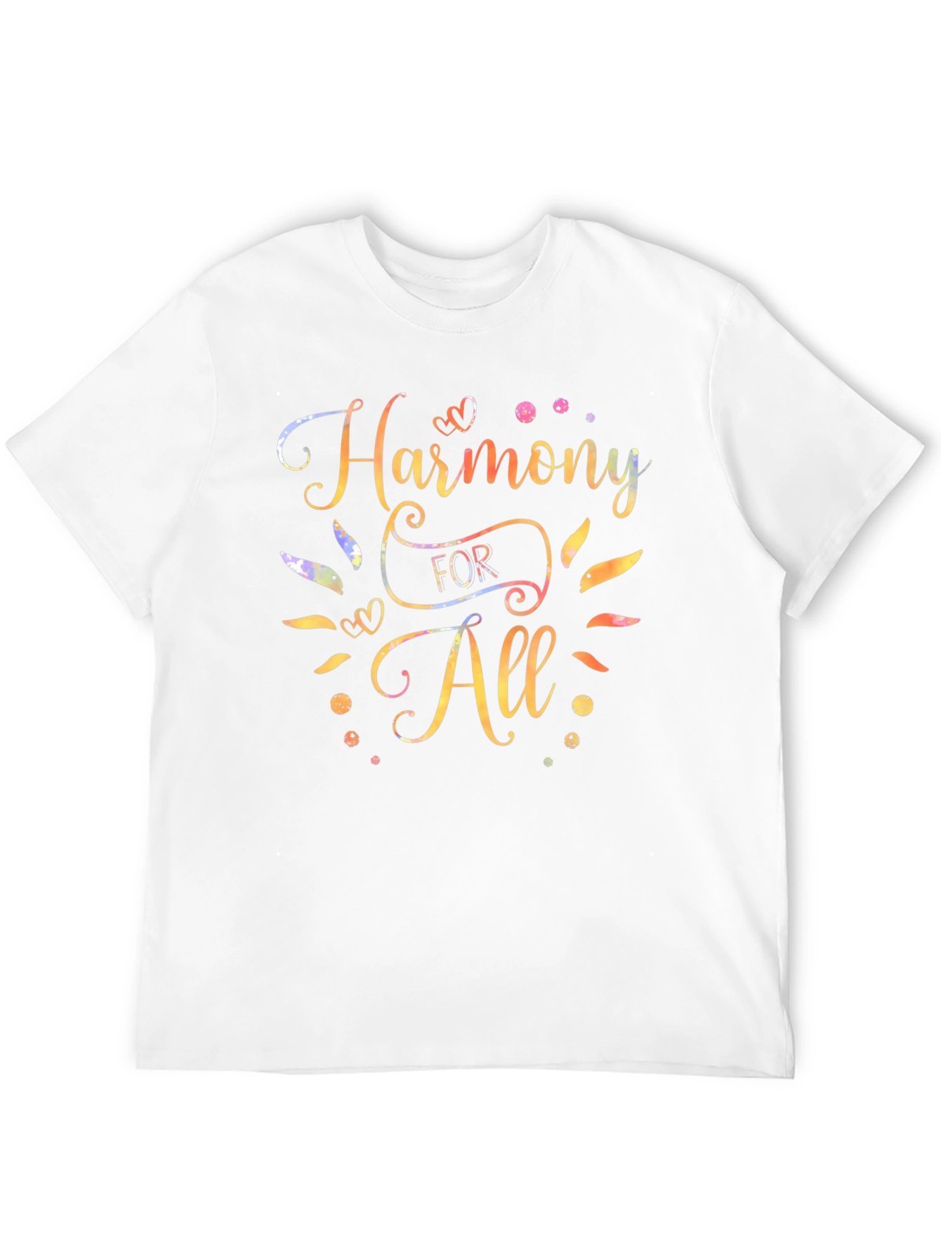 Harmony For All Black T-Shirt