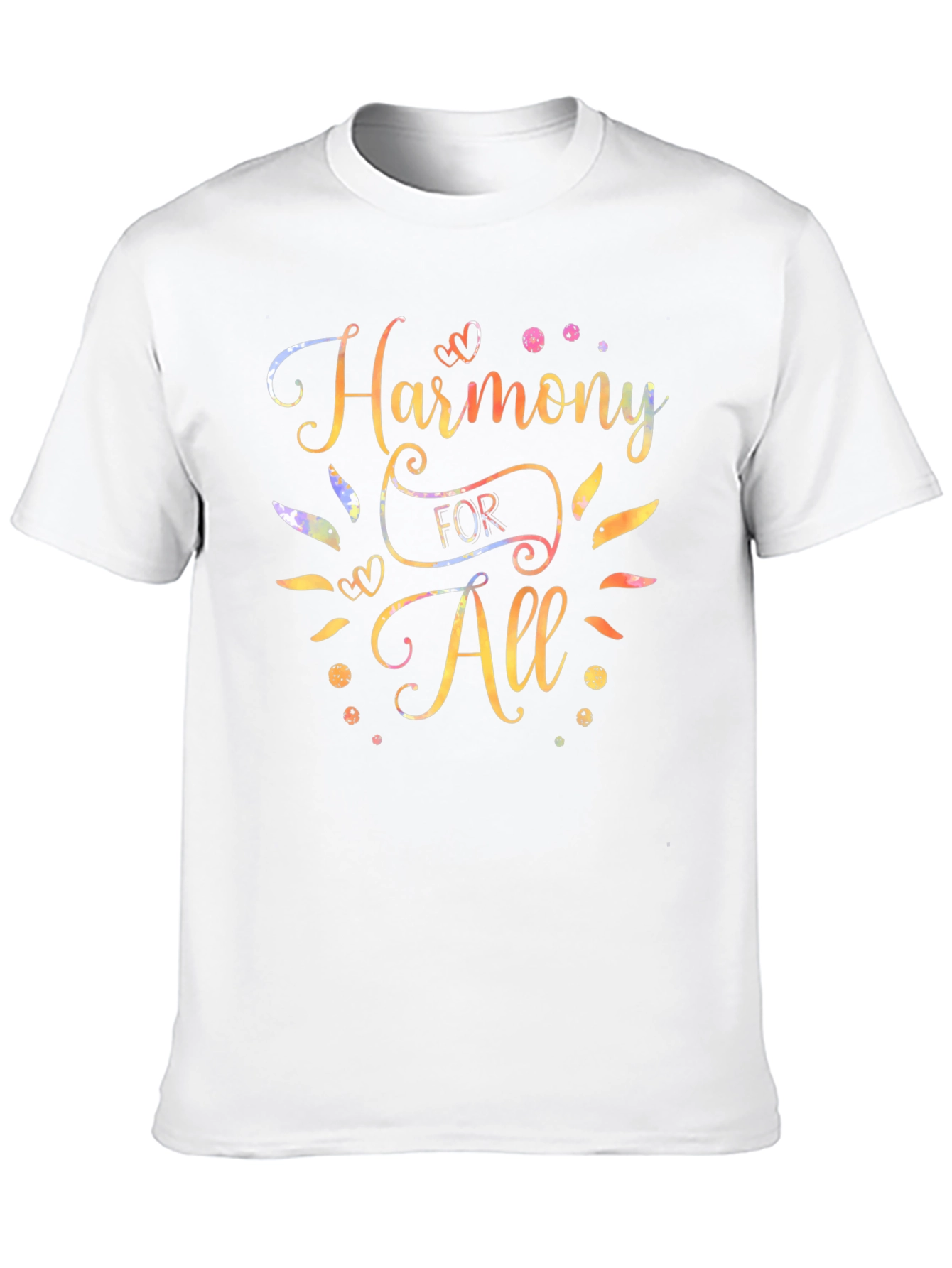 Harmony For All Black T-Shirt