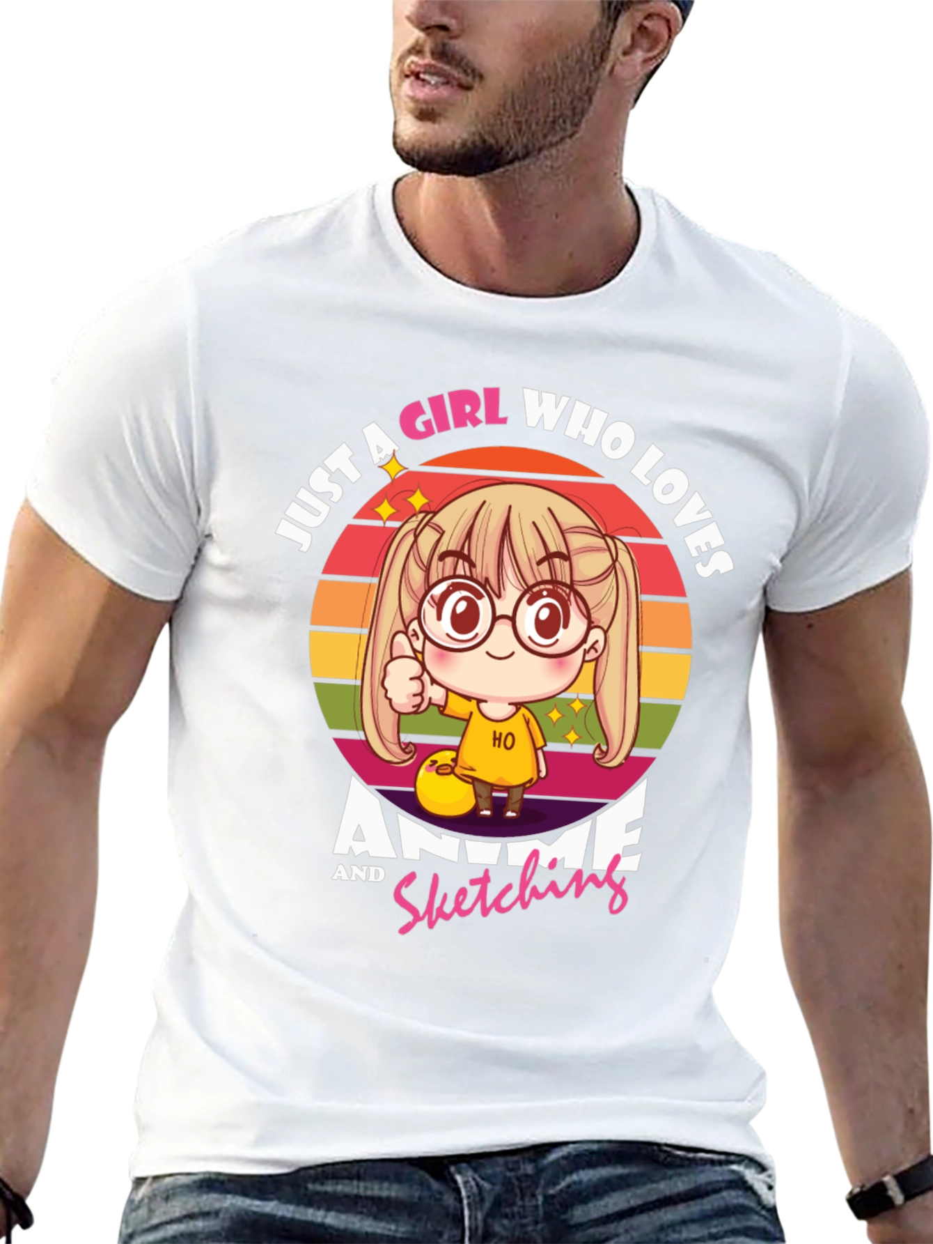 Anime & Sketching Girls T-Shirt