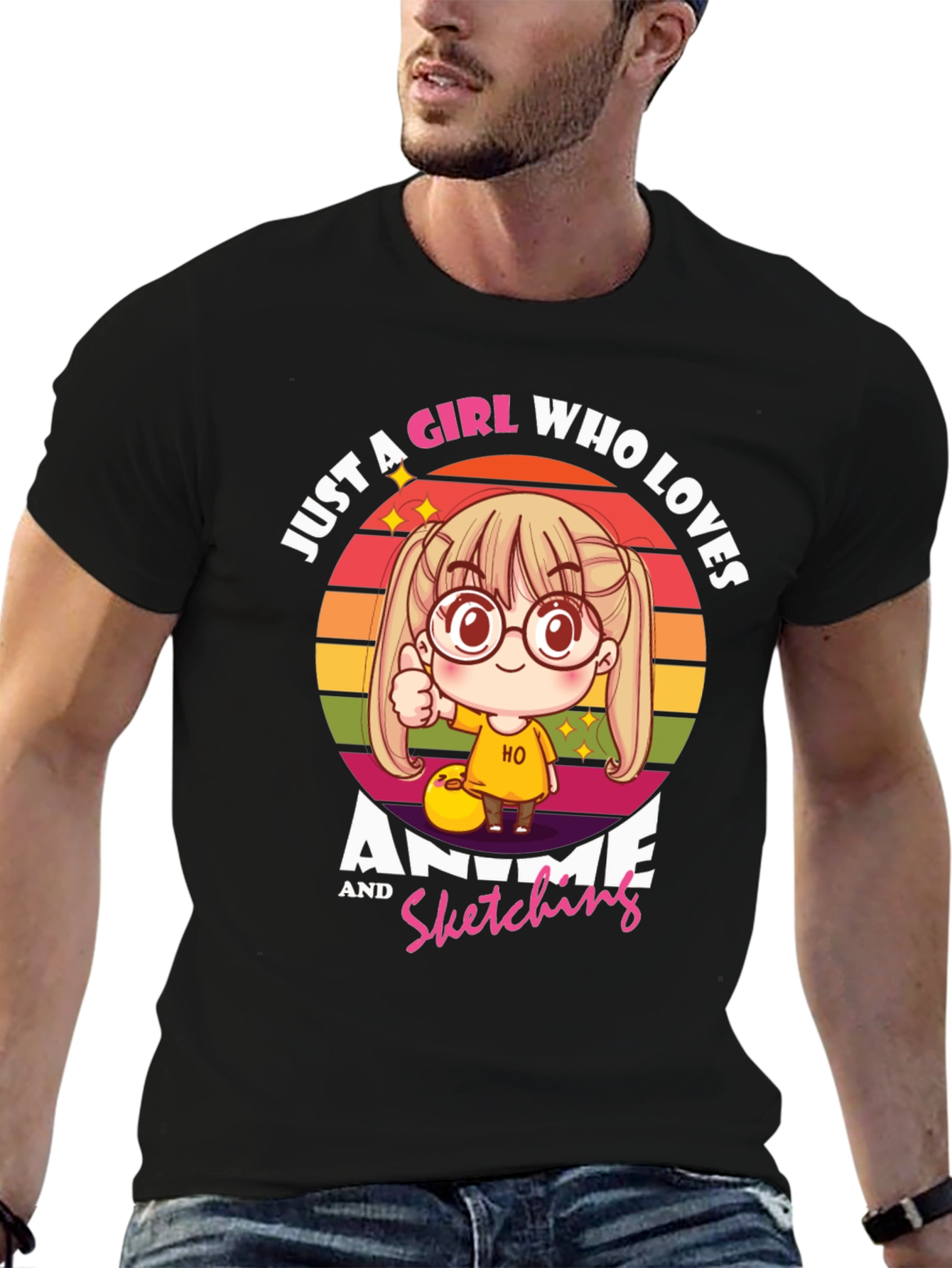 Anime & Sketching Girls T-Shirt