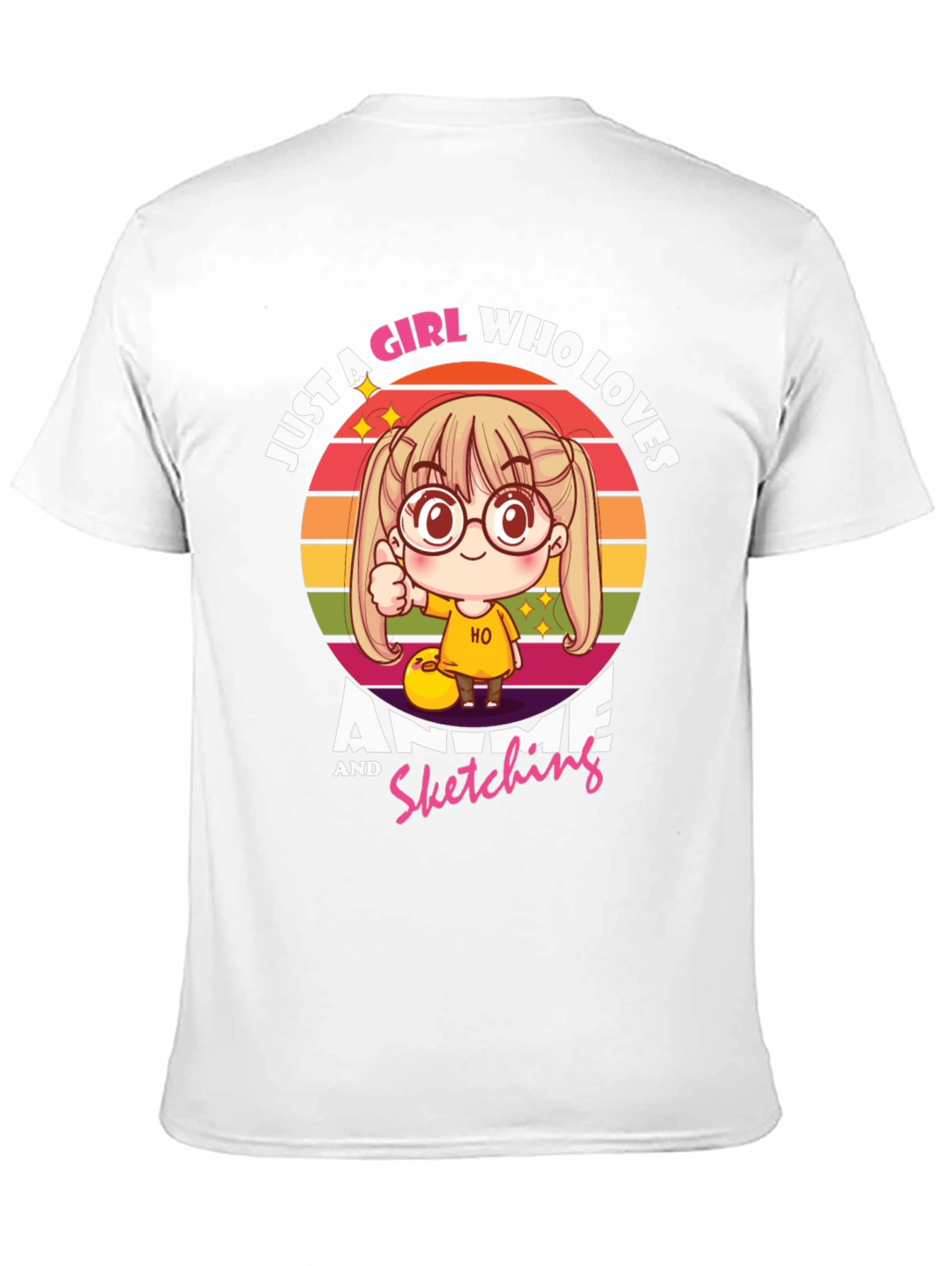Anime & Sketching Girls T-Shirt