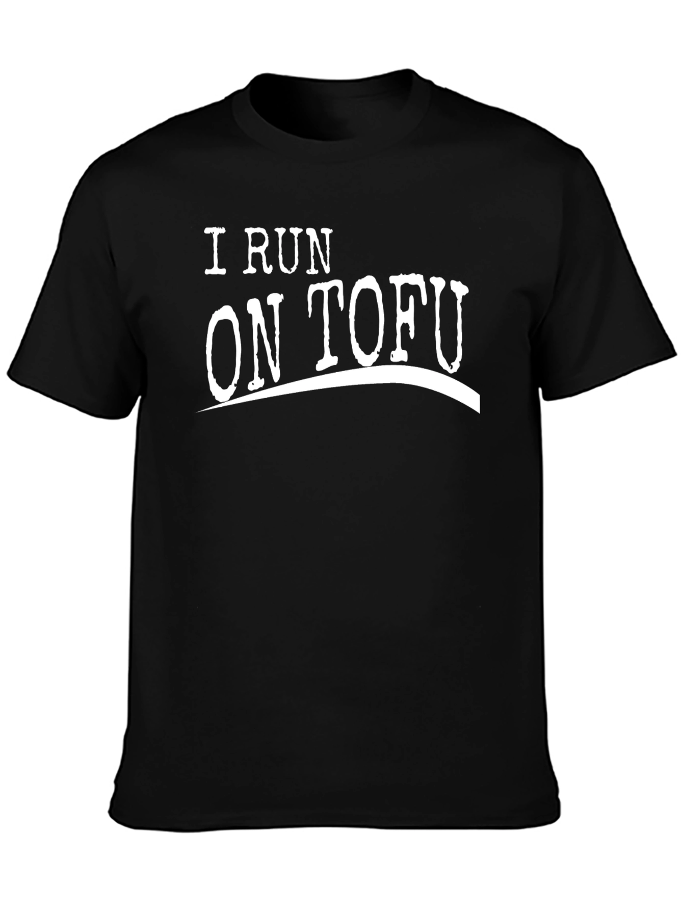 I Run On Tofu T-Shirt - Vegan Power Tee