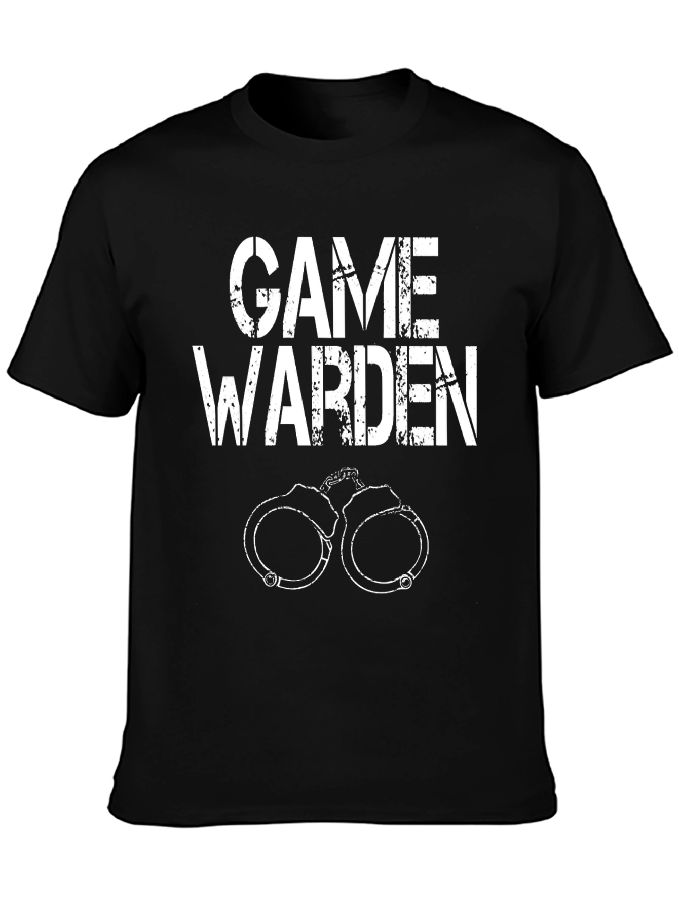 Game Warden Handcuffs Graphic T-Shirt
