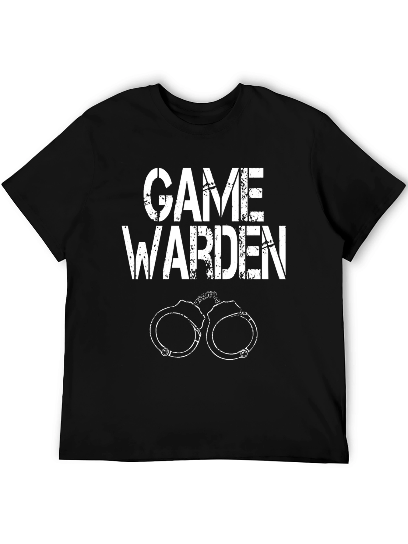 Game Warden Handcuffs Graphic T-Shirt