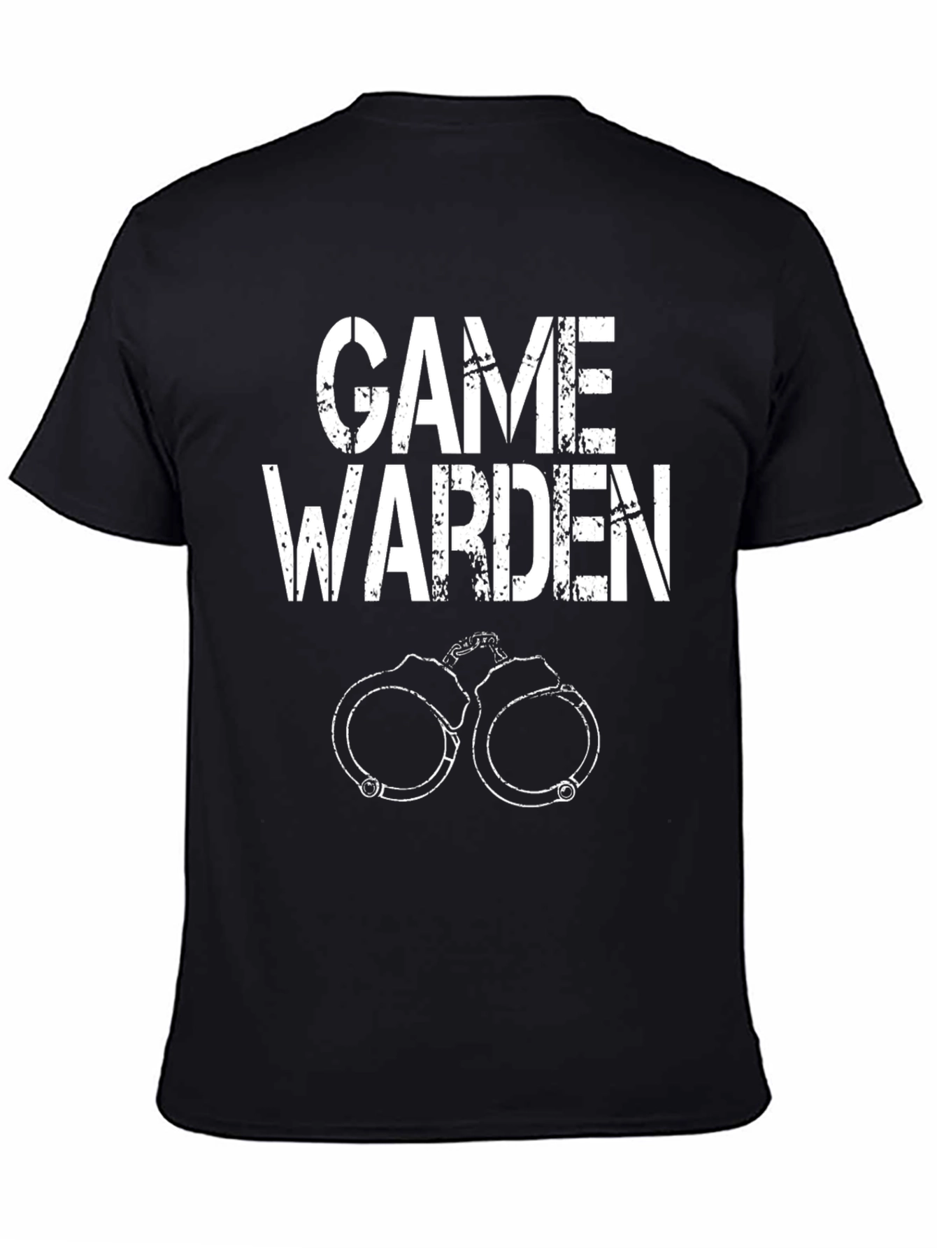 Game Warden Handcuffs Graphic T-Shirt