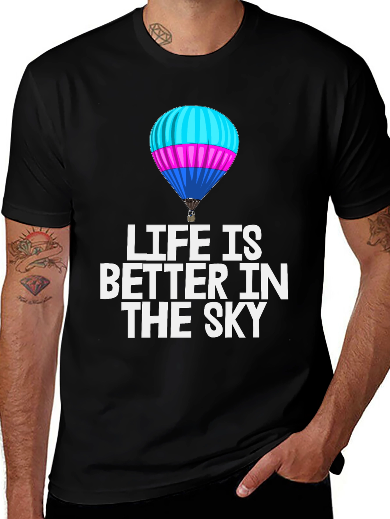 Life Is Better In The Sky Graphic Tee