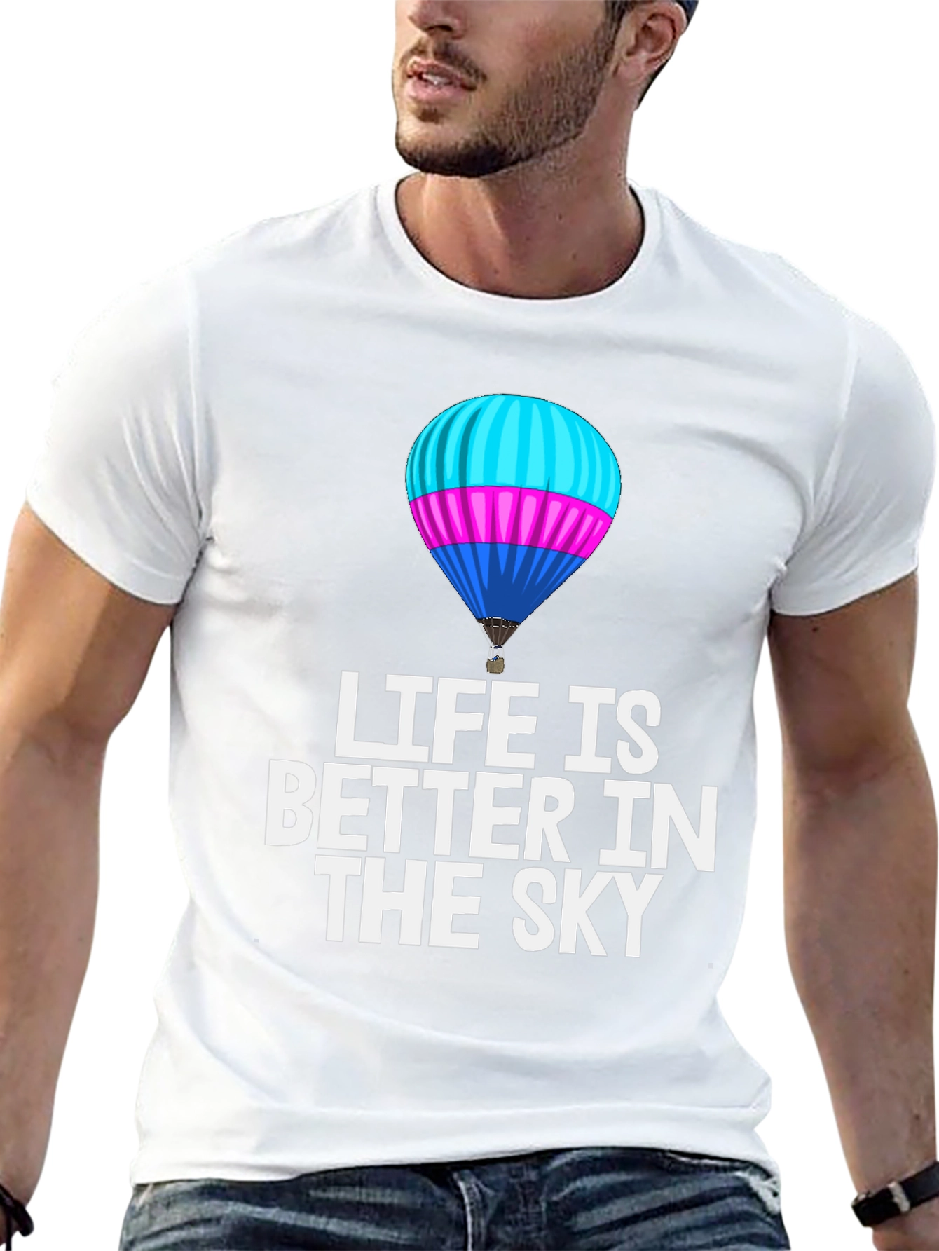 Life Is Better In The Sky Graphic Tee