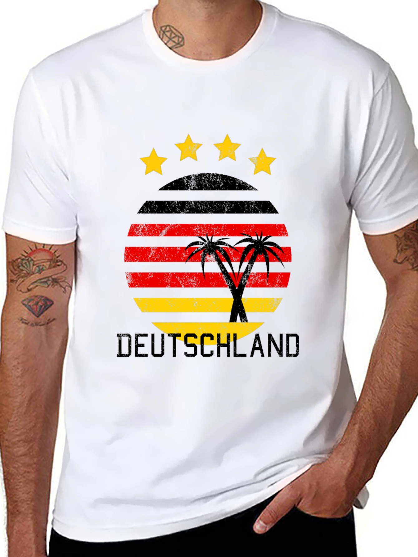 Deutschland Graphic Tee - German Pride T-Shirt