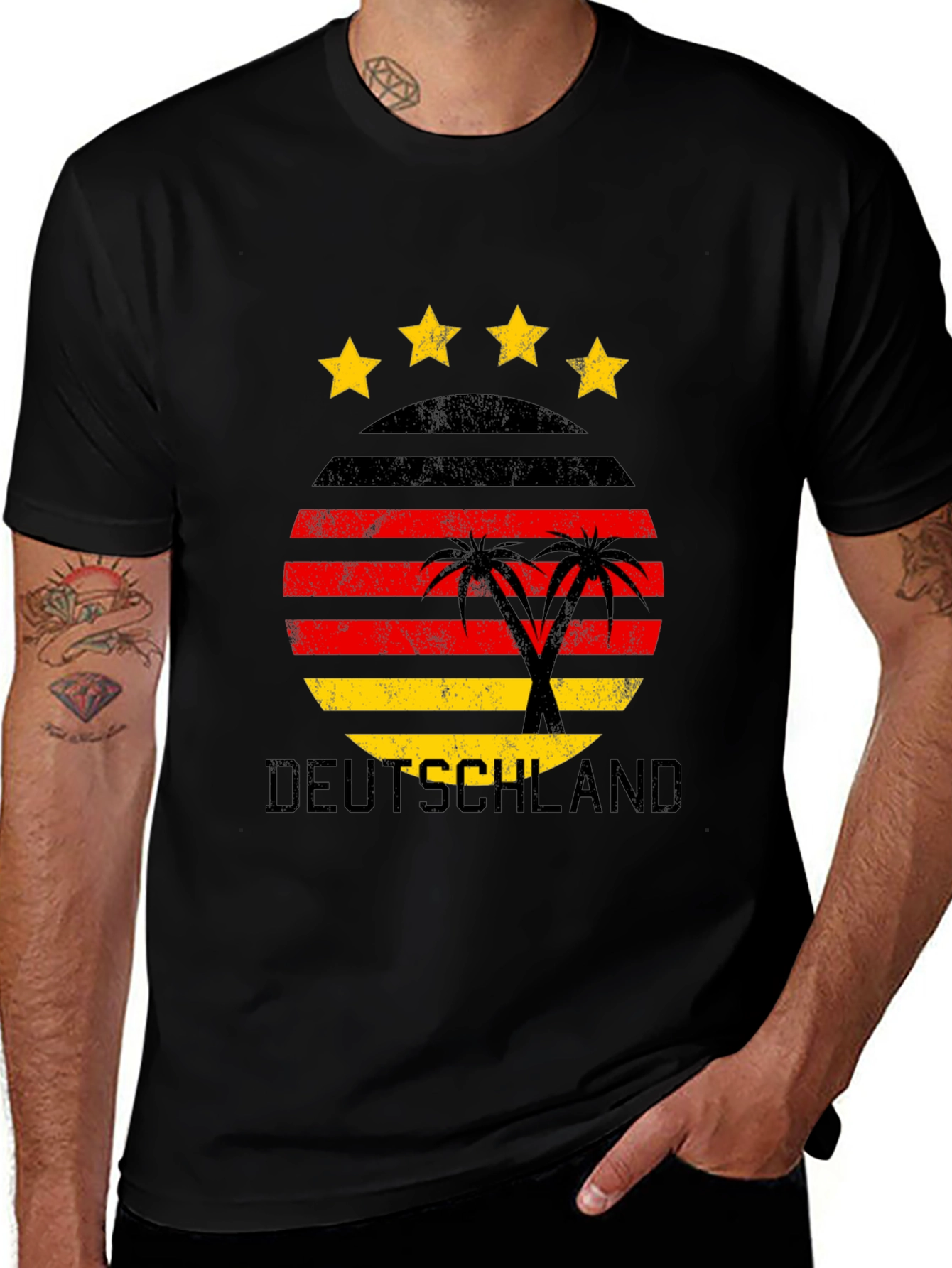 Deutschland Graphic Tee - German Pride T-Shirt