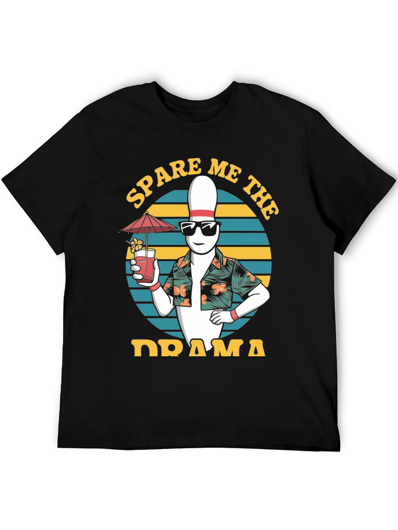 Spare Me The Drama Bowling T-Shirt